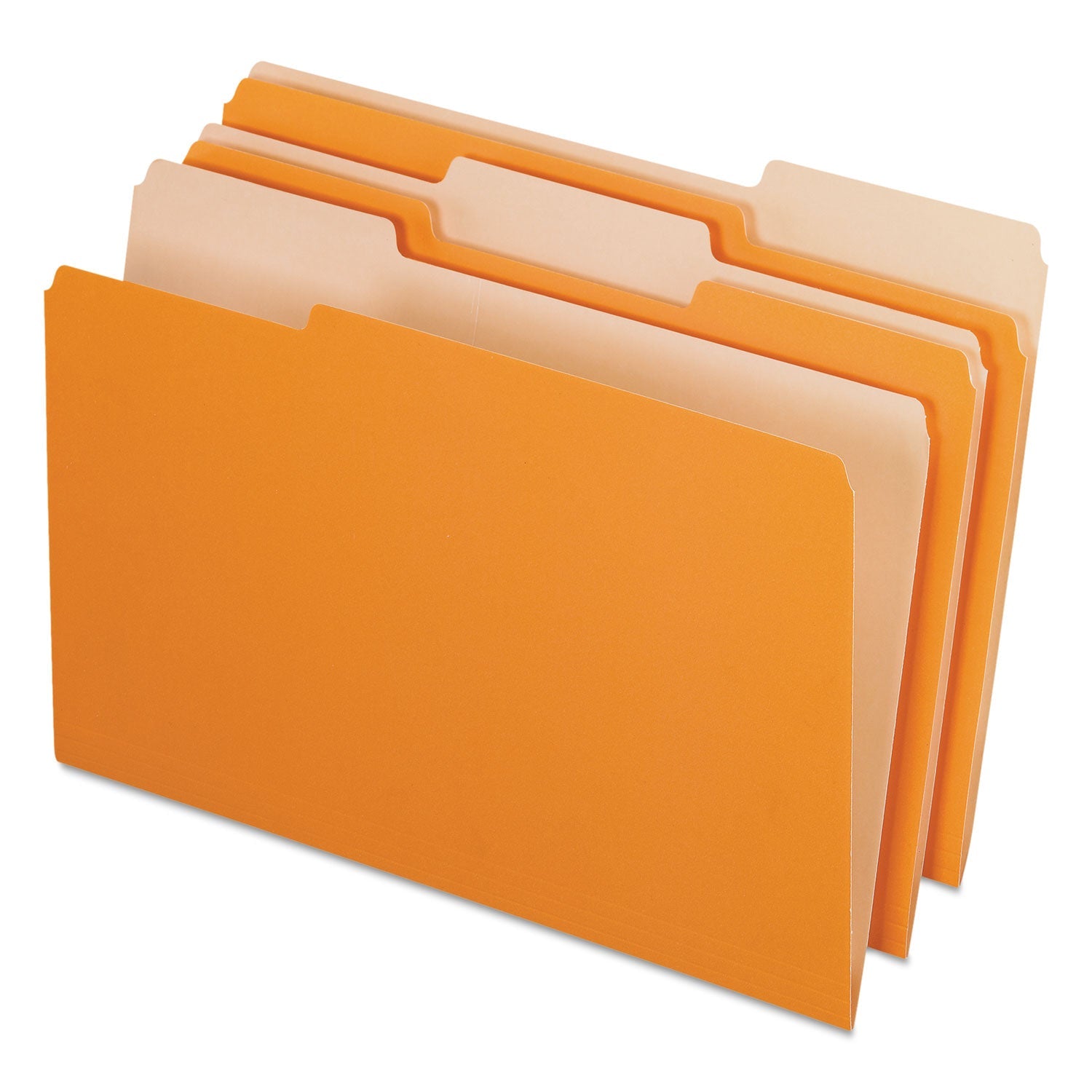 Interior File Folders | Legal, Orange, 100/Box