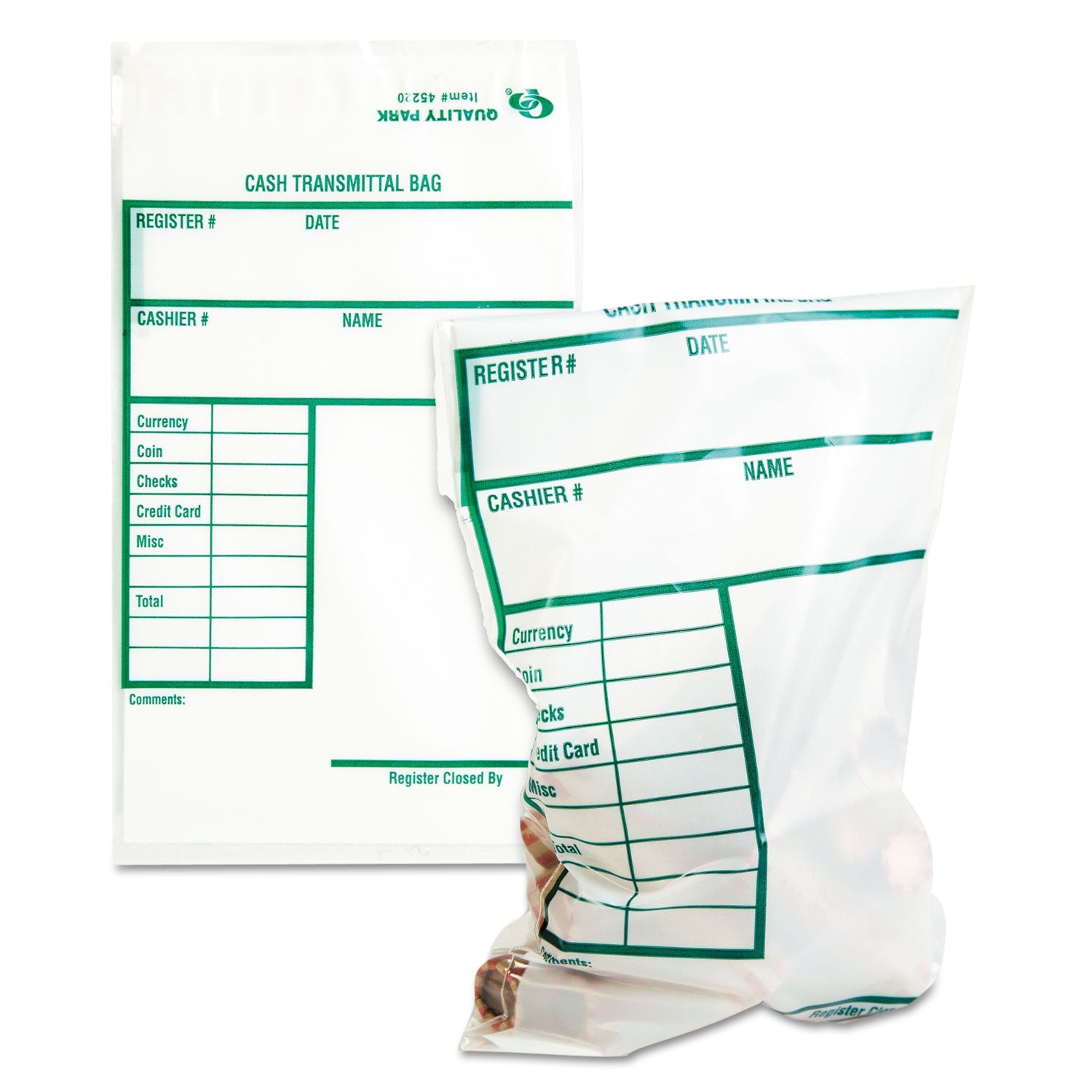 Quality Park Cash Transmittal Bags | 100/Pack