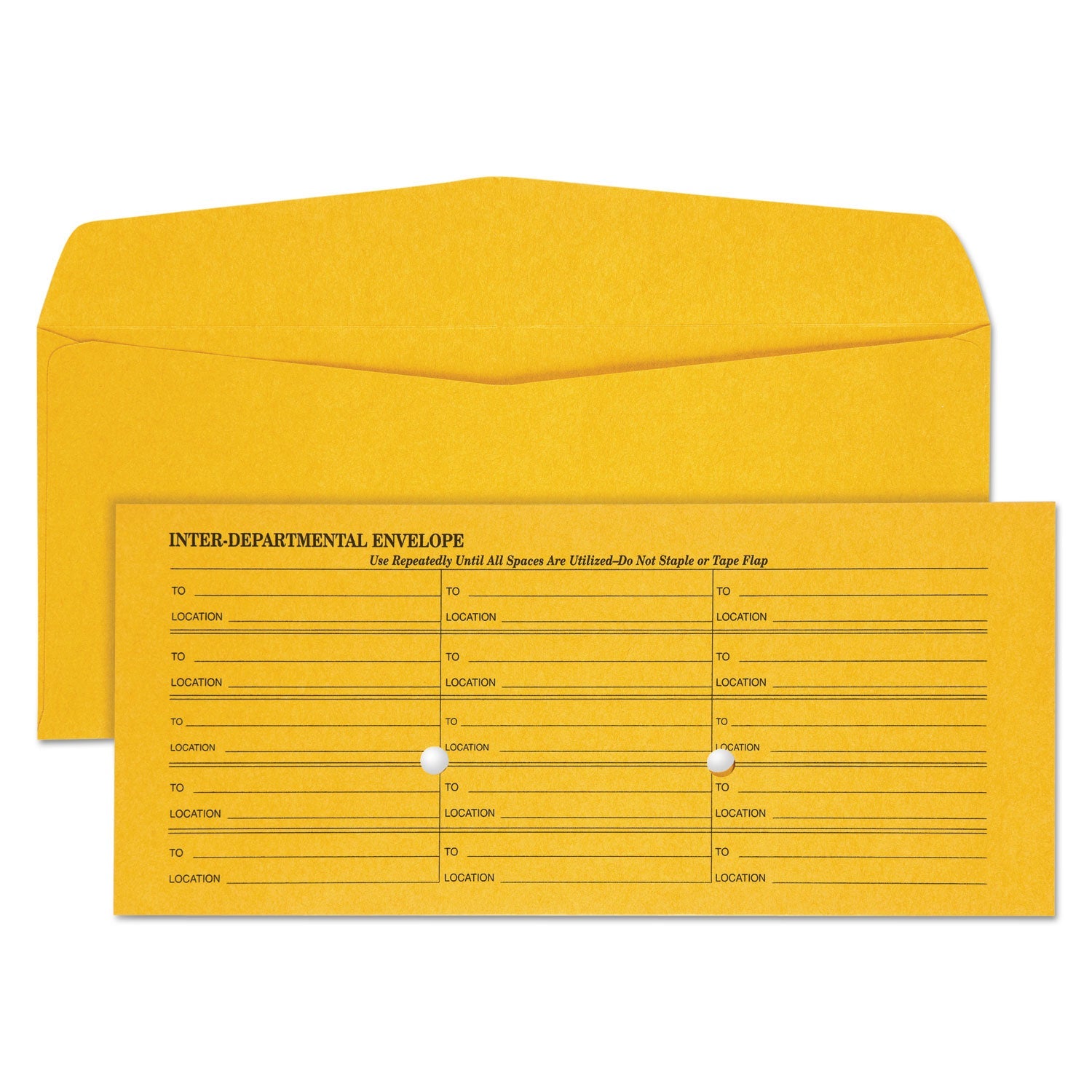 Quality Park Fold Flap Kraft Interoffice Envelope
