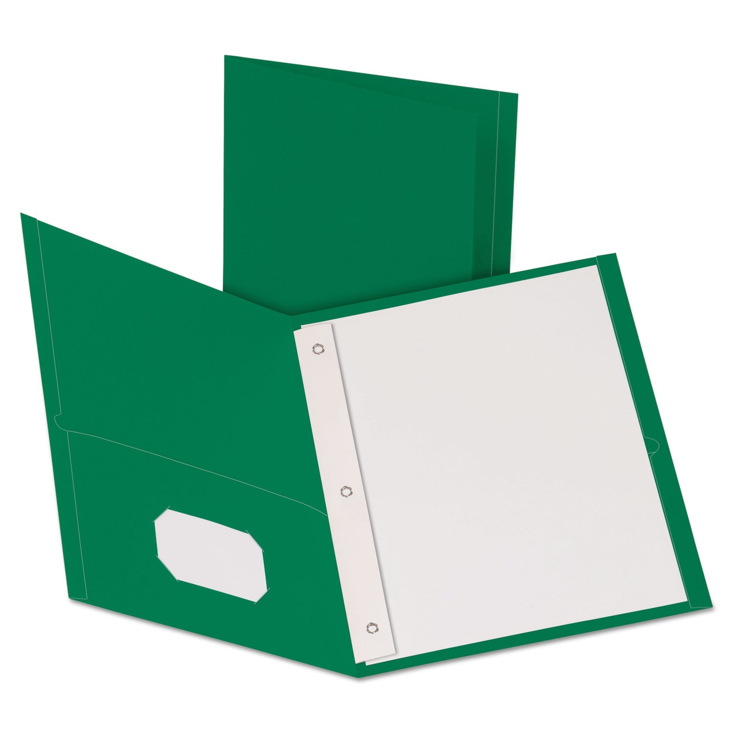 Oxford Twin-Pocket Folders With 3 Fasteners