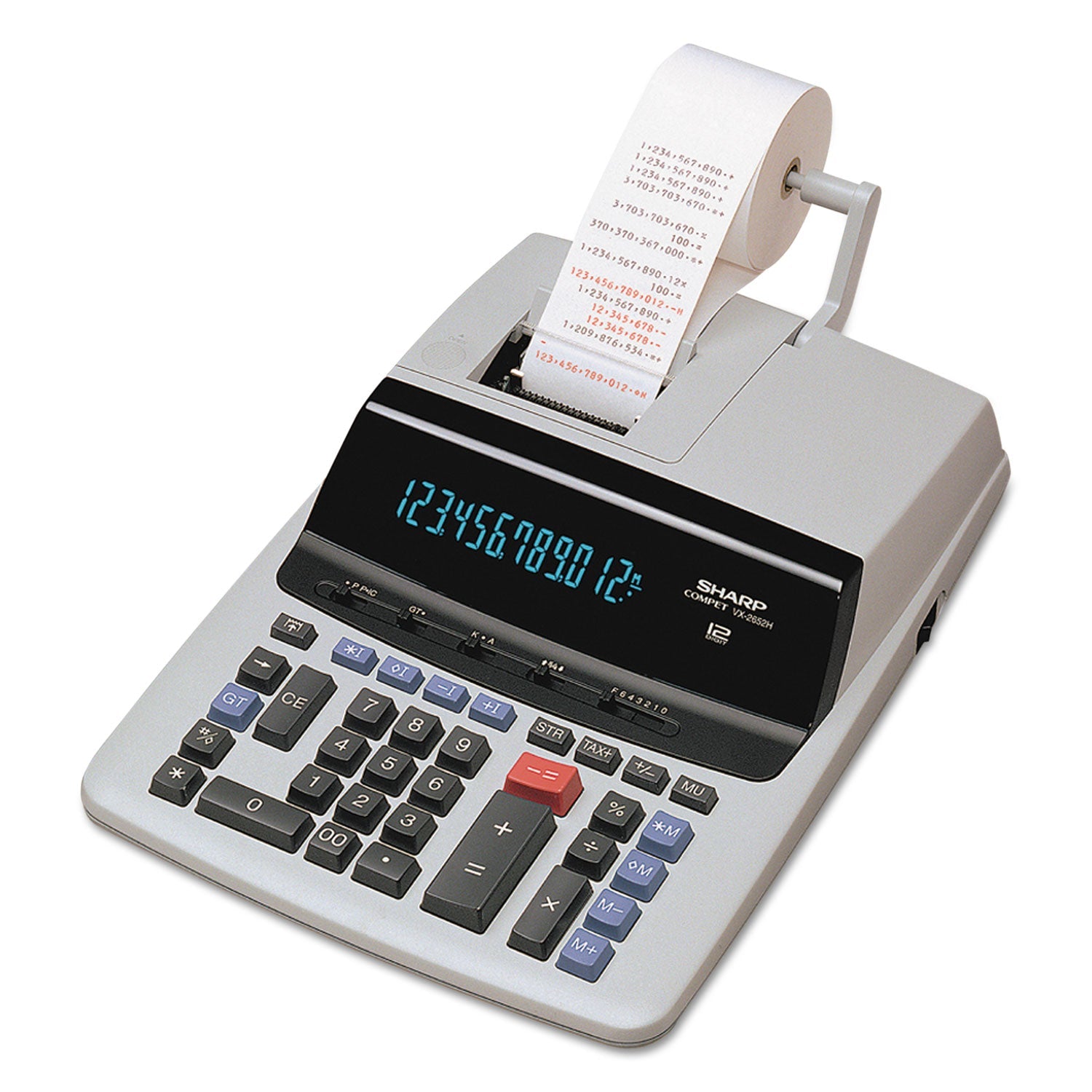 Sharp® Vx2652h Two-Color Printing Calculator, Black/red Print, 4.8 Lines/sec
