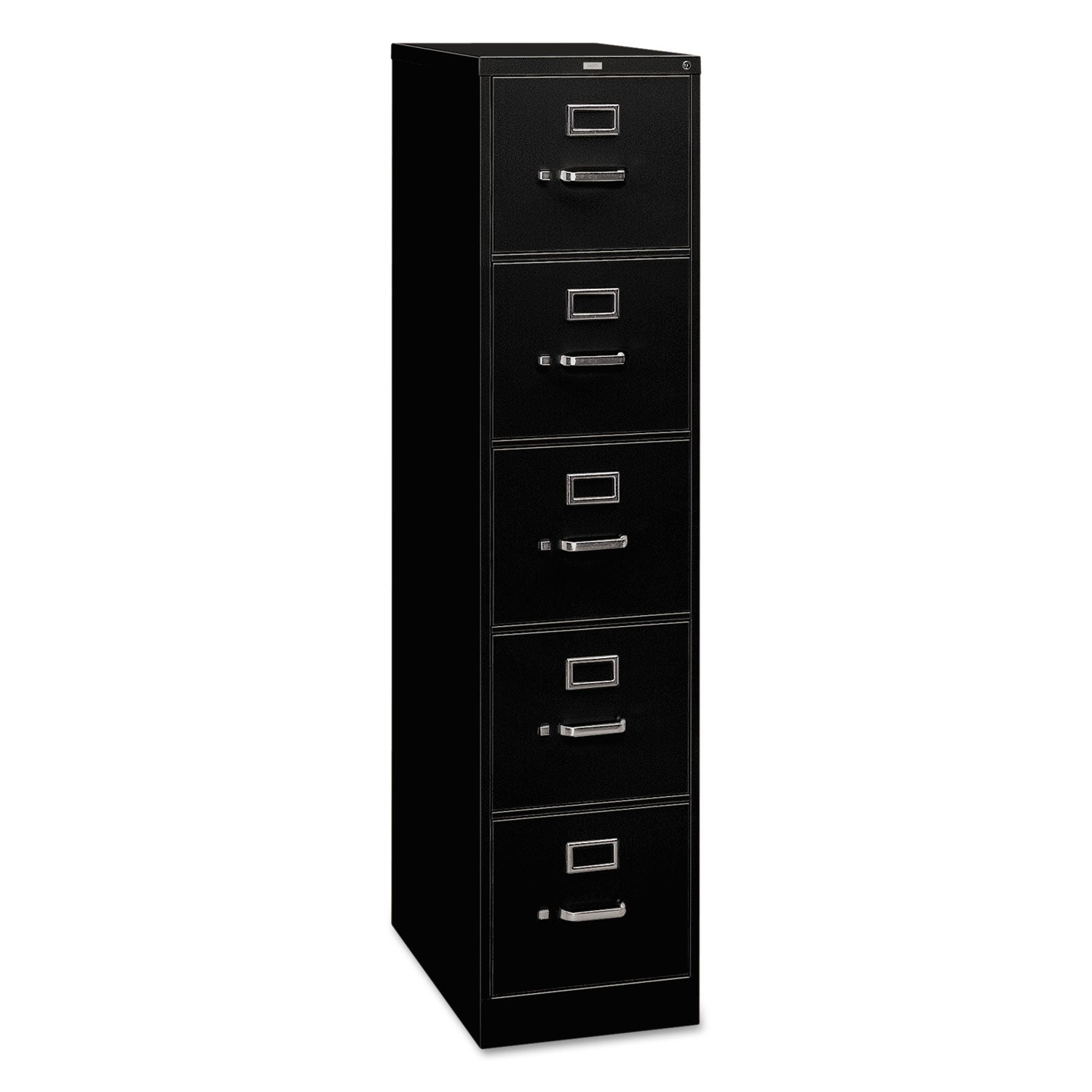 5-Drawer Vertical File | HON® 310, Letter, Black