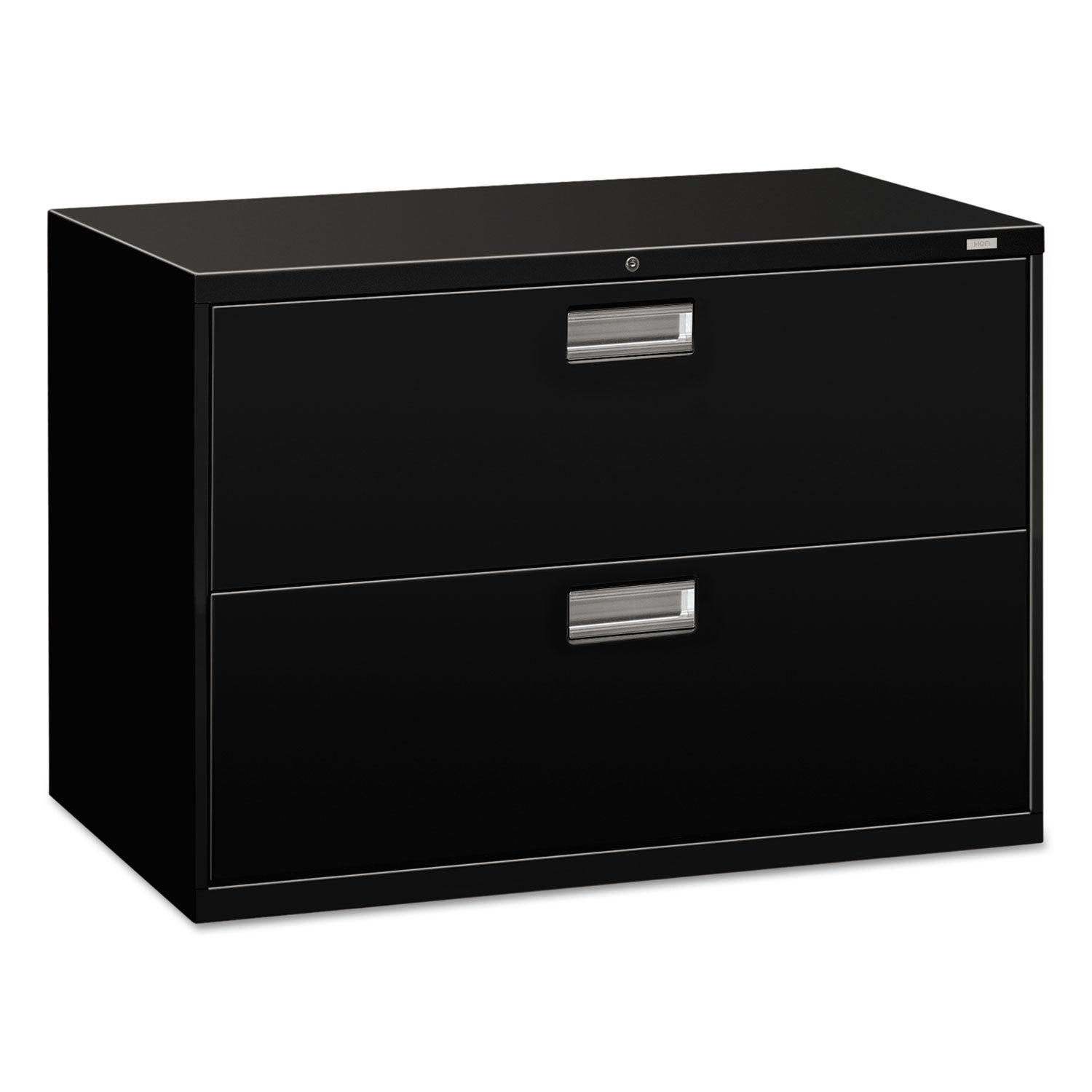 Lateral File Cabinet | HON 2-Drawer, Black, 42"