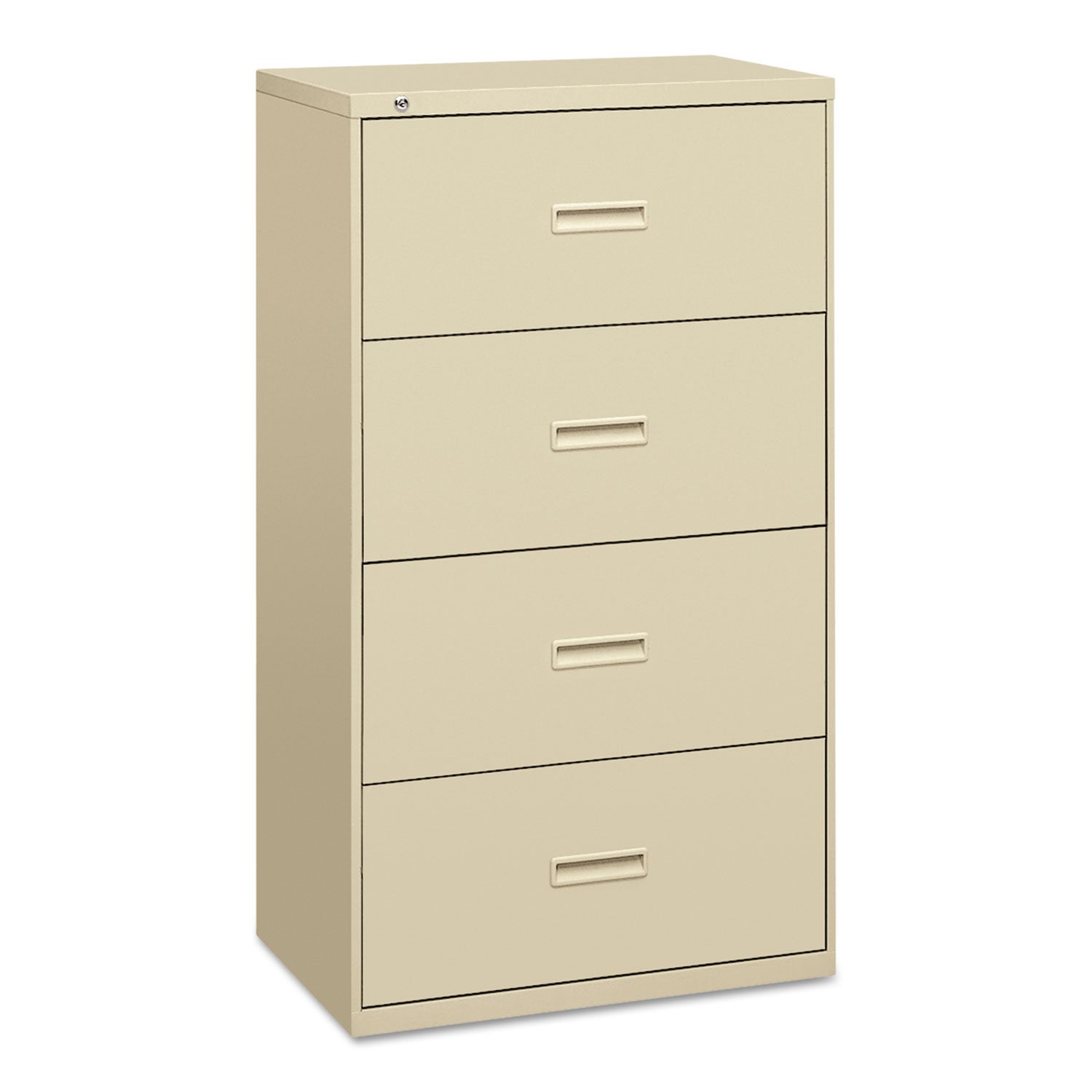 400 Series Lateral File | 4-Drawer | Putty