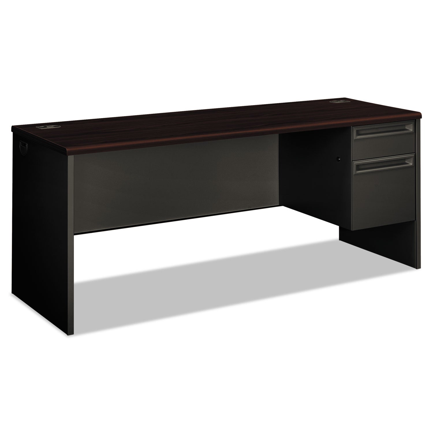 Right Pedestal Credenza | HON 38000, Mahogany