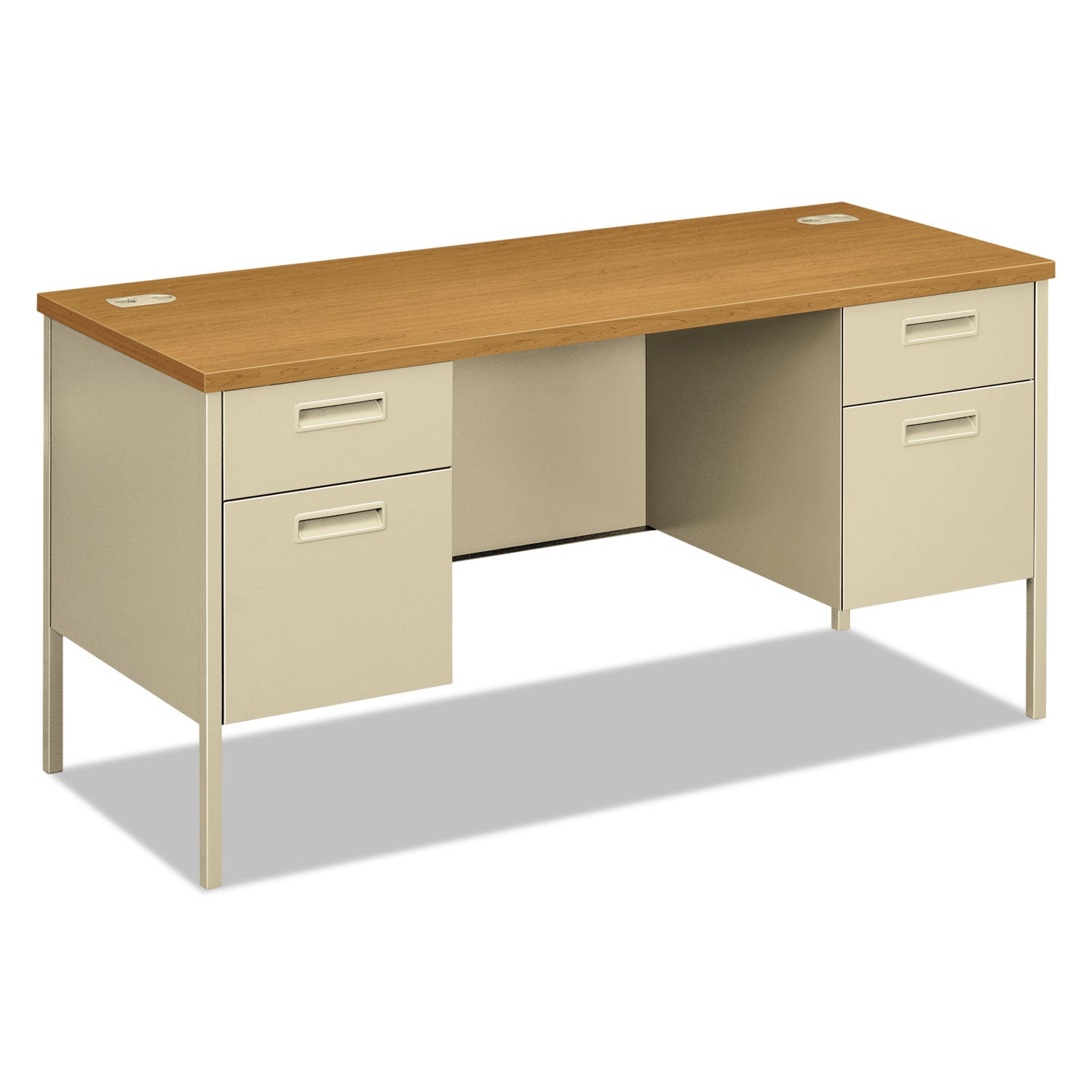 HON® Metro Kneespace Credenza | 60w Harvest