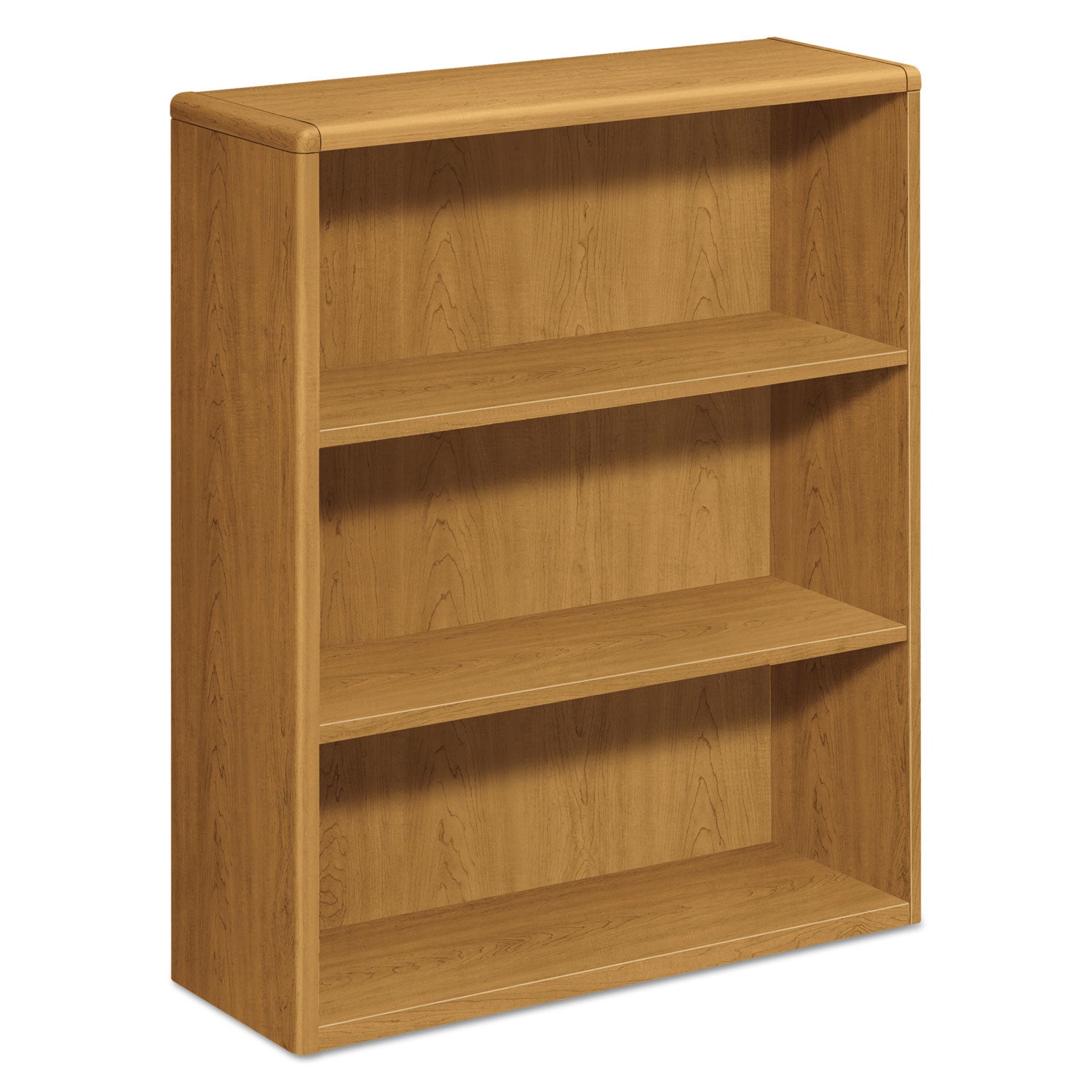 Wood Bookcase | HON 10700, 3-Shelf, Harvest