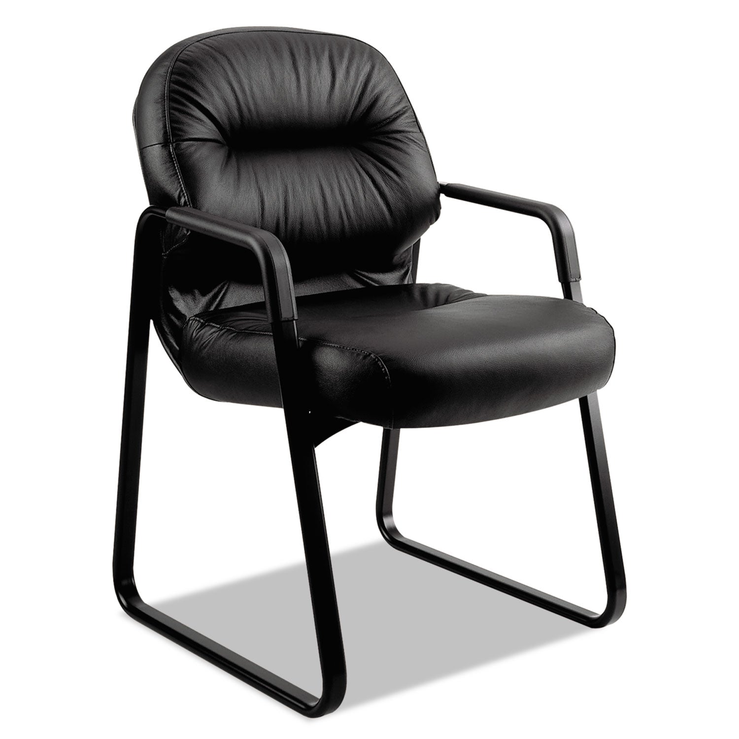 Guest Arm Chair | HON Pillow-Soft, Leather