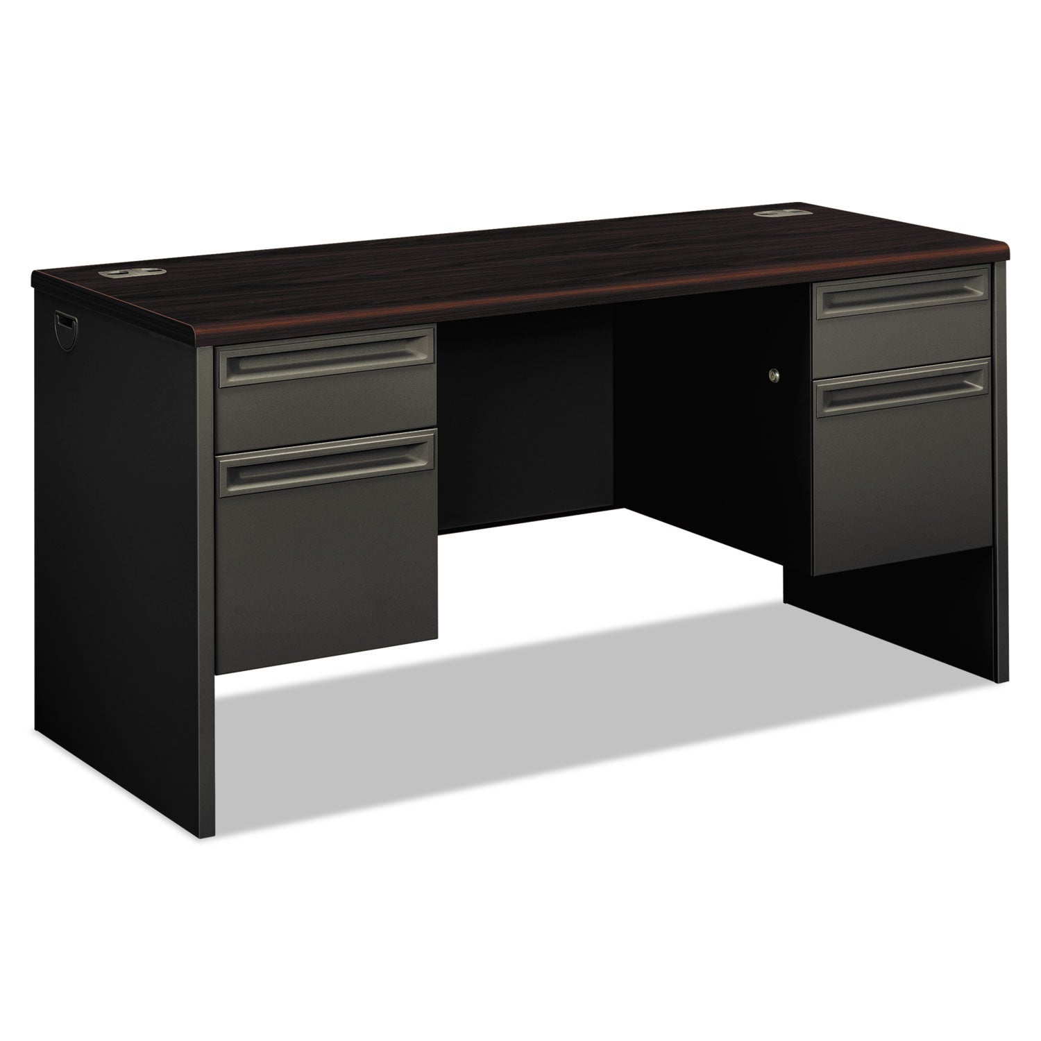 Kneespace Credenza | HON 38000, 60"w Mahogany