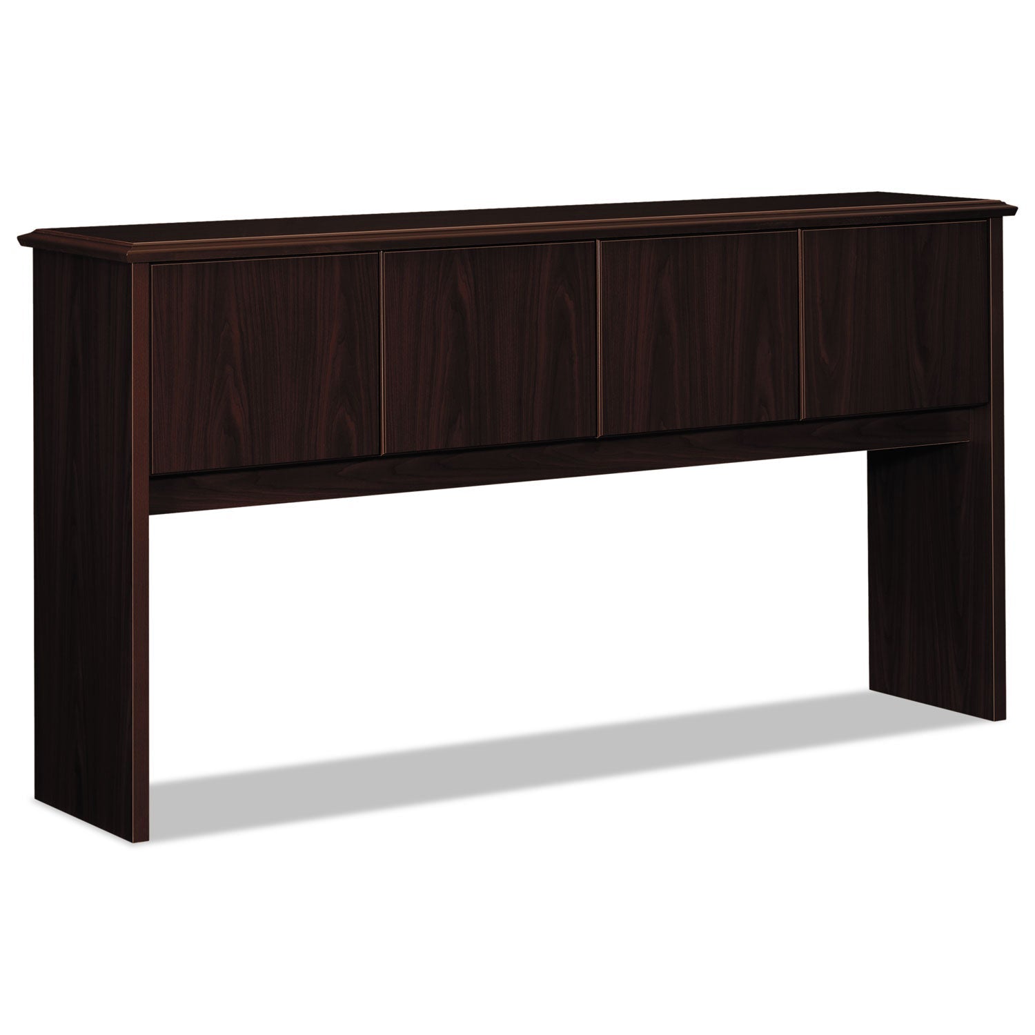 94000 Series Storage Hutch | 4-Door, Mahogany