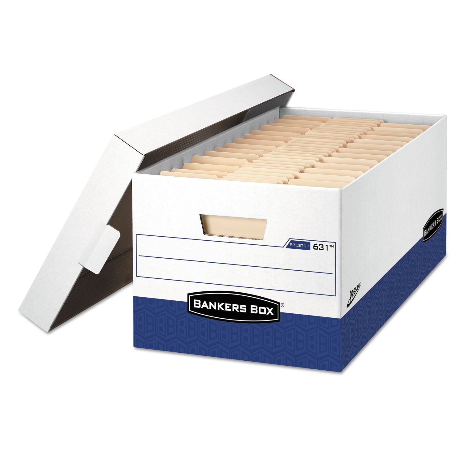 PRESTO Heavy-Duty Storage Boxes | Letter, 12/Ctn