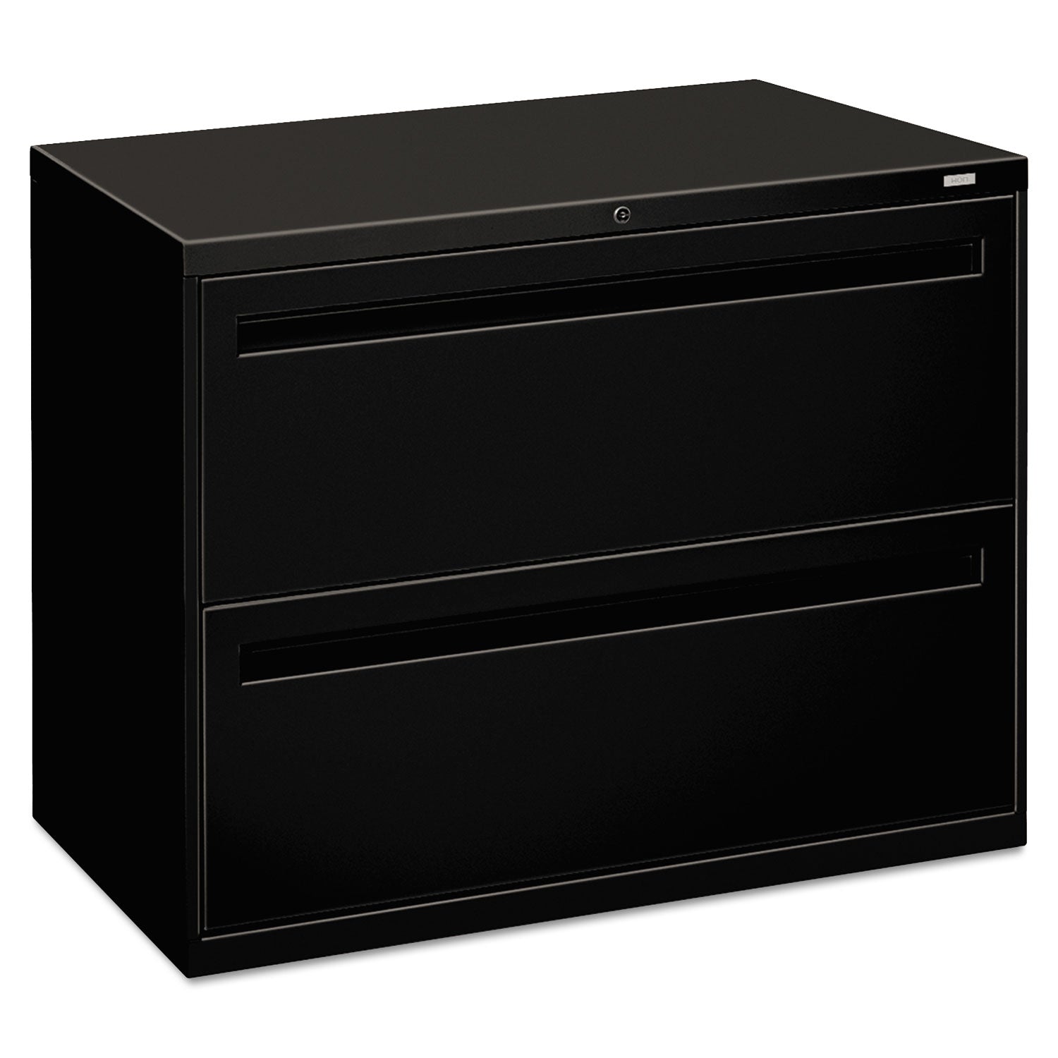 Lateral File Cabinet | HON 2-Drawer Black, 36"