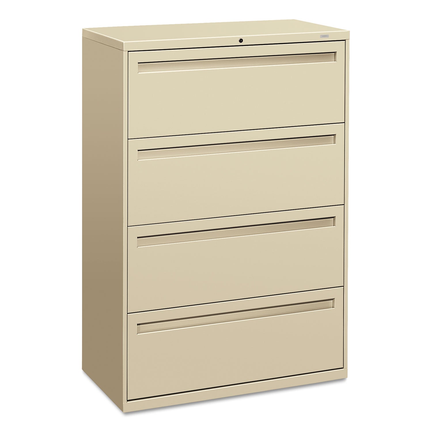 Brigade 700 Series Lateral File | 4-Drawer, Putty