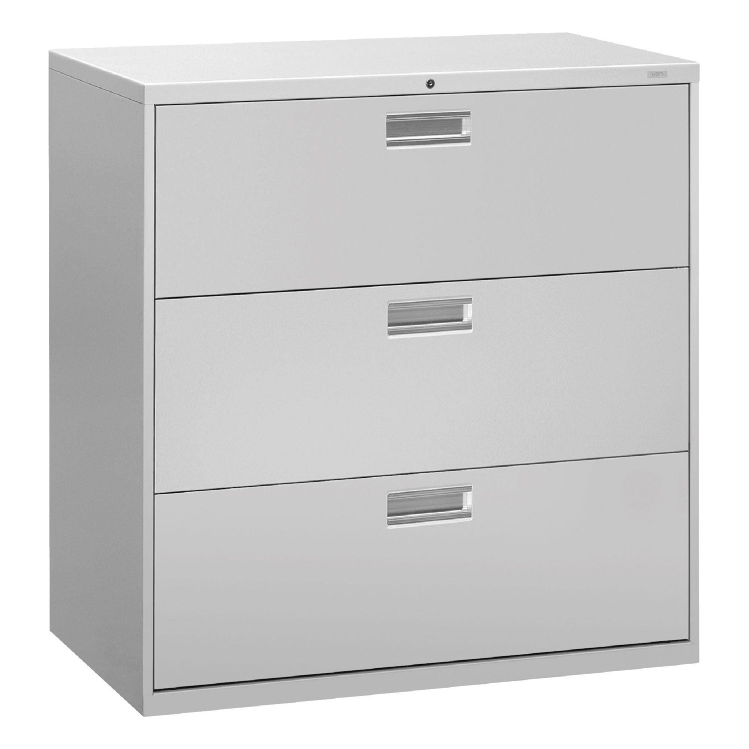 3-Drawer Lateral File | HON® Brigade, Gray, 42"