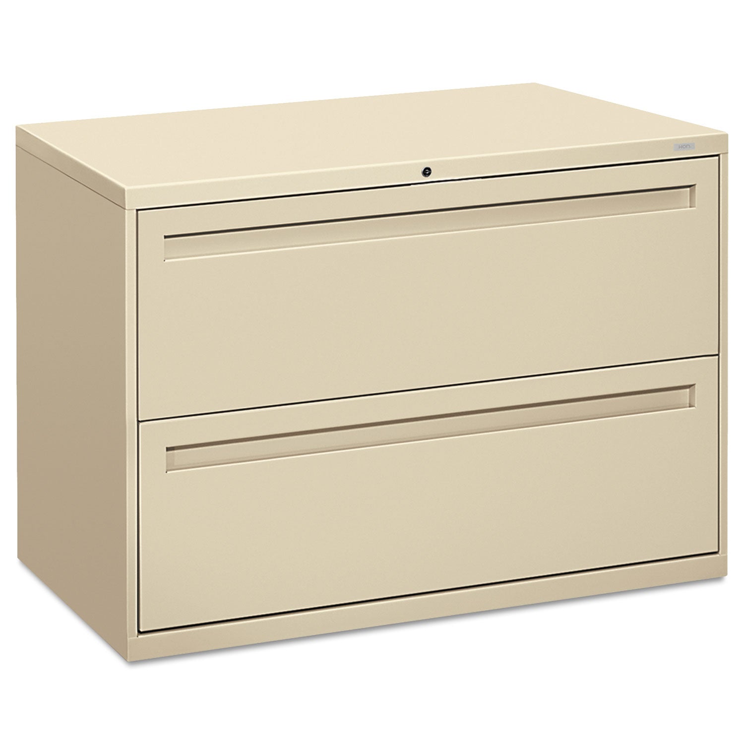 2-Drawer Lateral File | HON® Brigade, Putty, 42"
