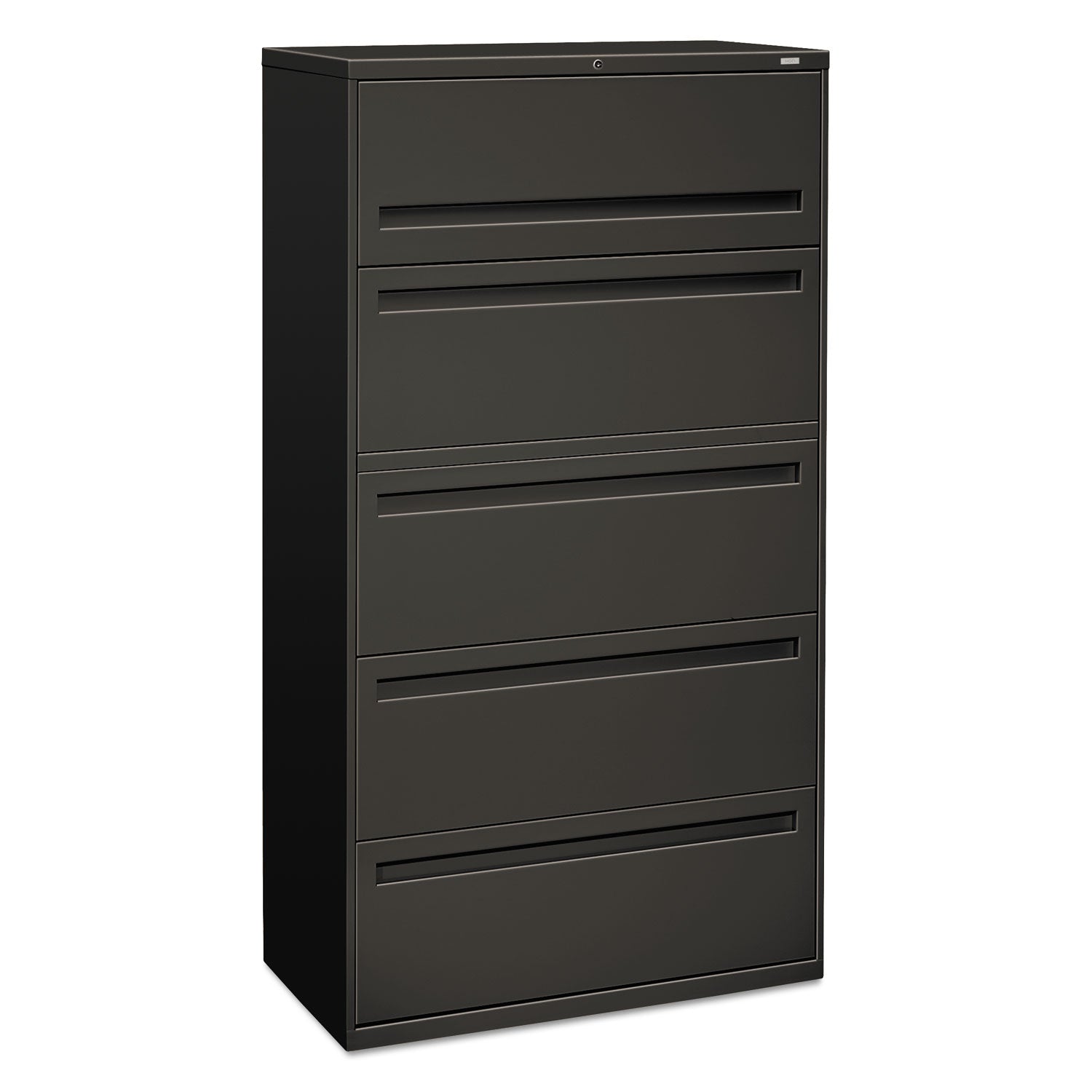 Lateral File Cabinet | HON 4-Drawer, Charcoal