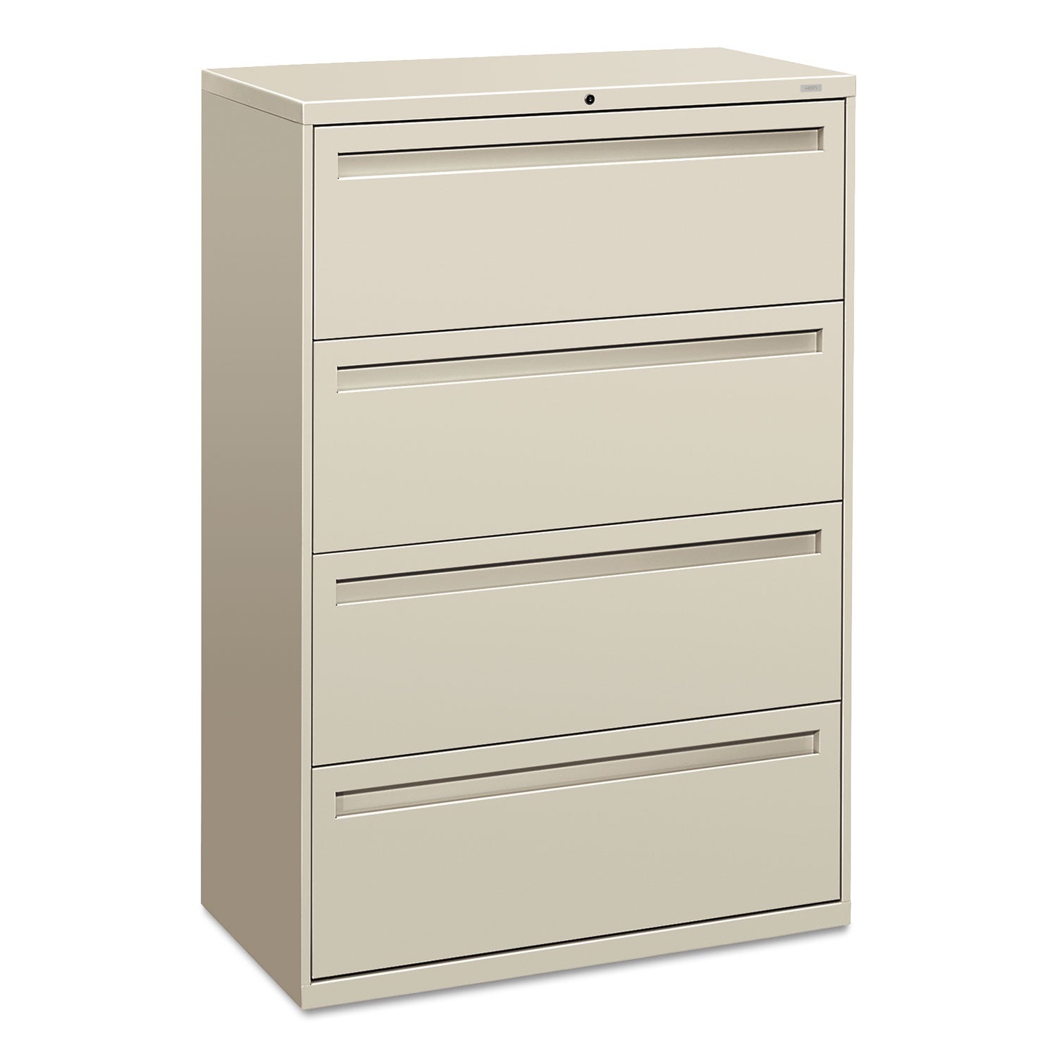 Brigade 700 Series Lateral File | 4-Drawer, Lt Gry