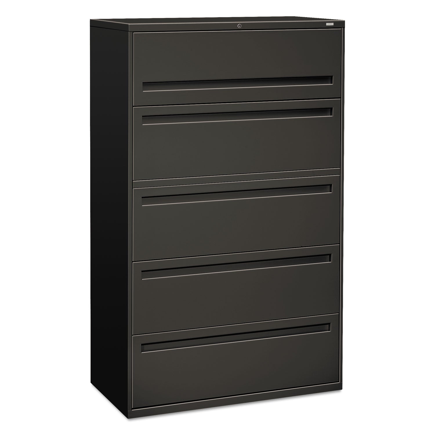 Lateral File Cabinet | HON 4-Drawer, Charcoal