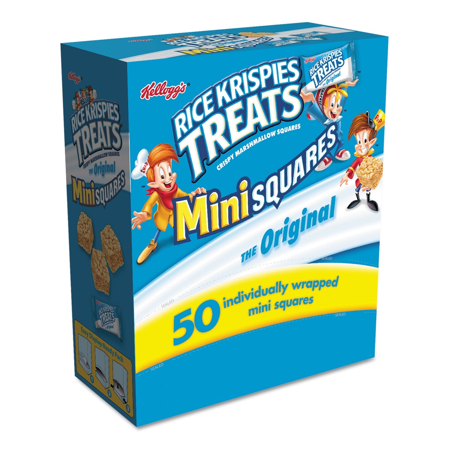 Kellogg's® Rice Krispies Treats, Mini Squares, 0.39 Oz, 50/box