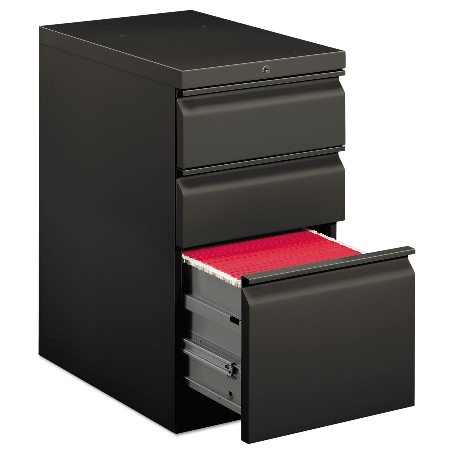 Brigade Mobile Pedestal | HON, 3-Drawer Charcoal