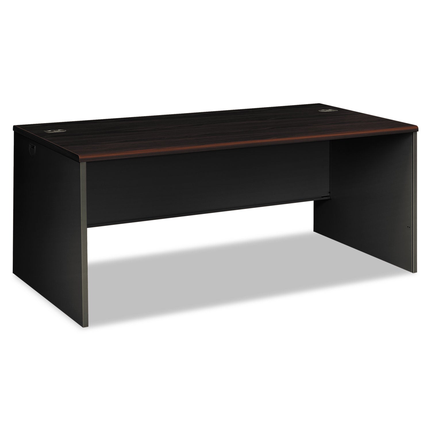 Desk Shell | HON 38000 Series, 72"x36" Mahogany