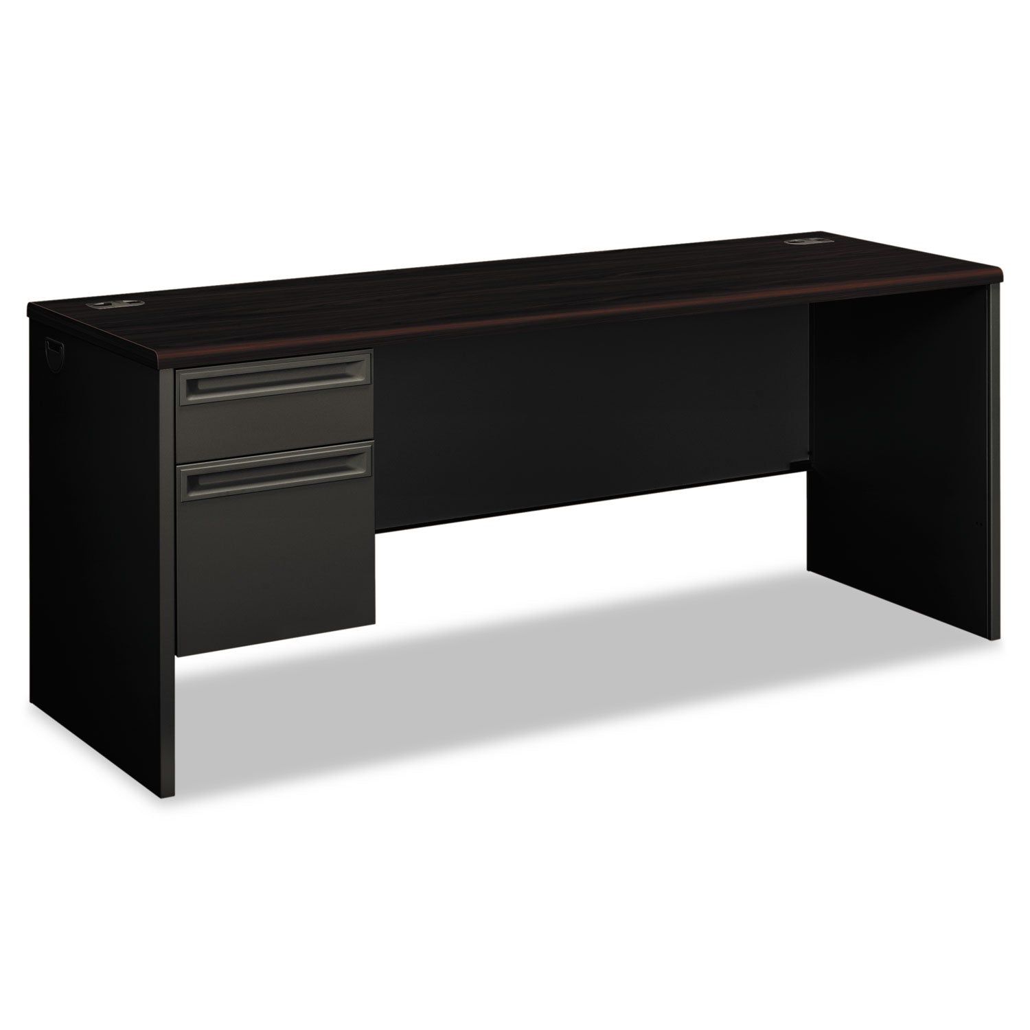 Left Pedestal Credenza | HON 38000, Mahogany