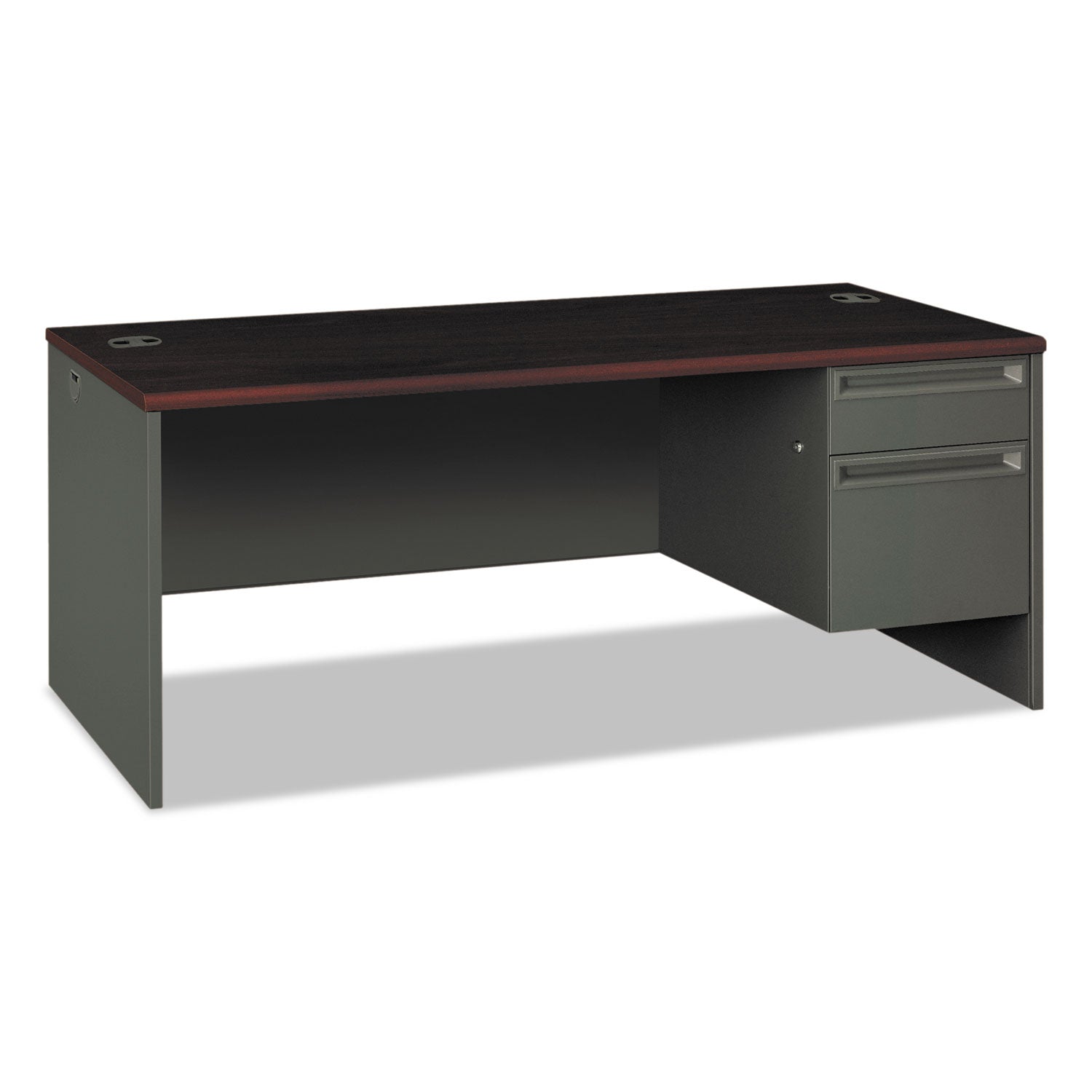Right Pedestal Desk | HON 38000, 72"x36"