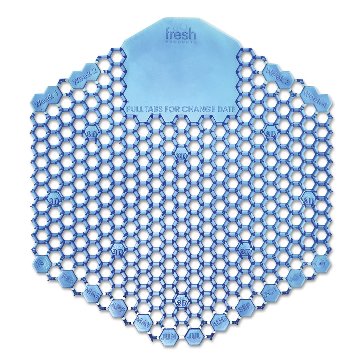 Wave 3D Urinal Deodorizer Screen | Cotton Blossom