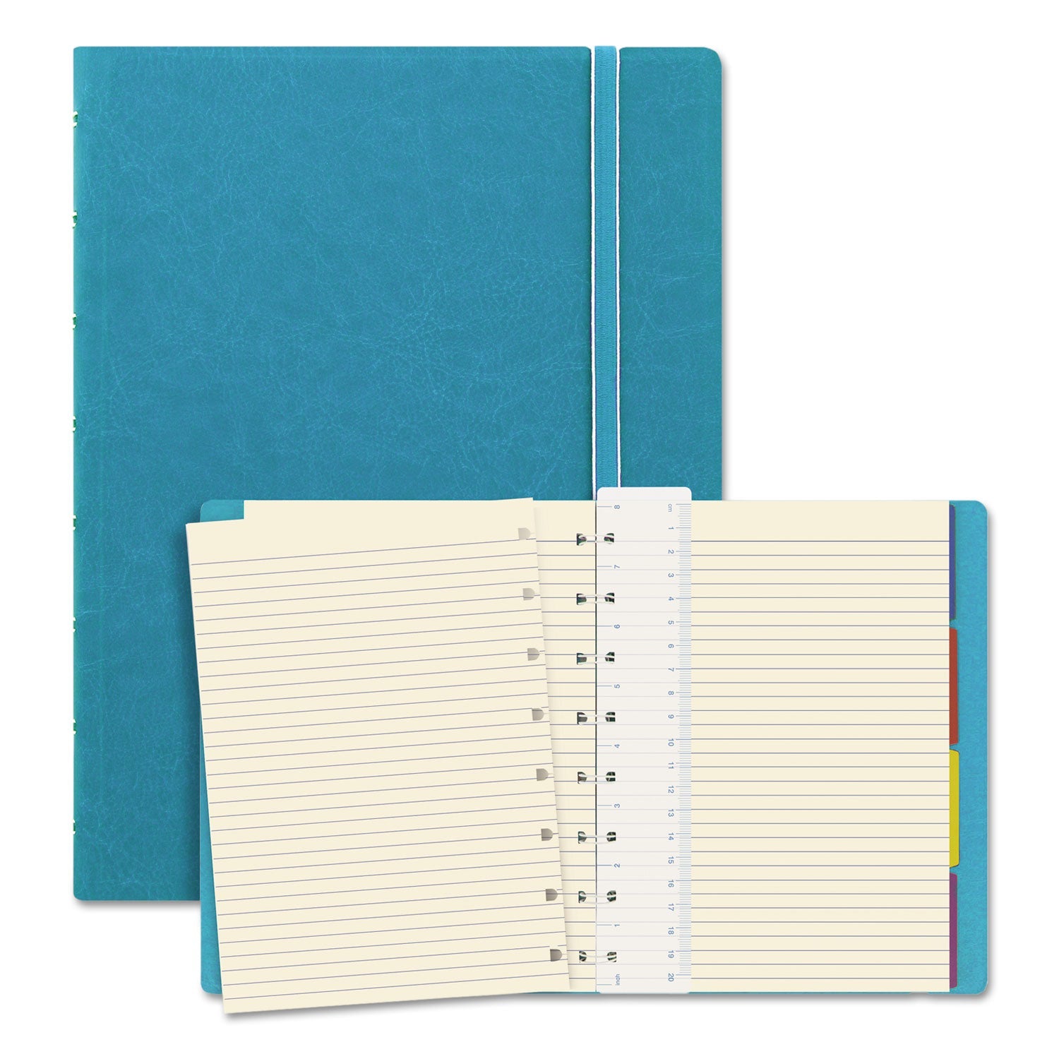 Filofax Notebook | 1-Subject Aqua Cover