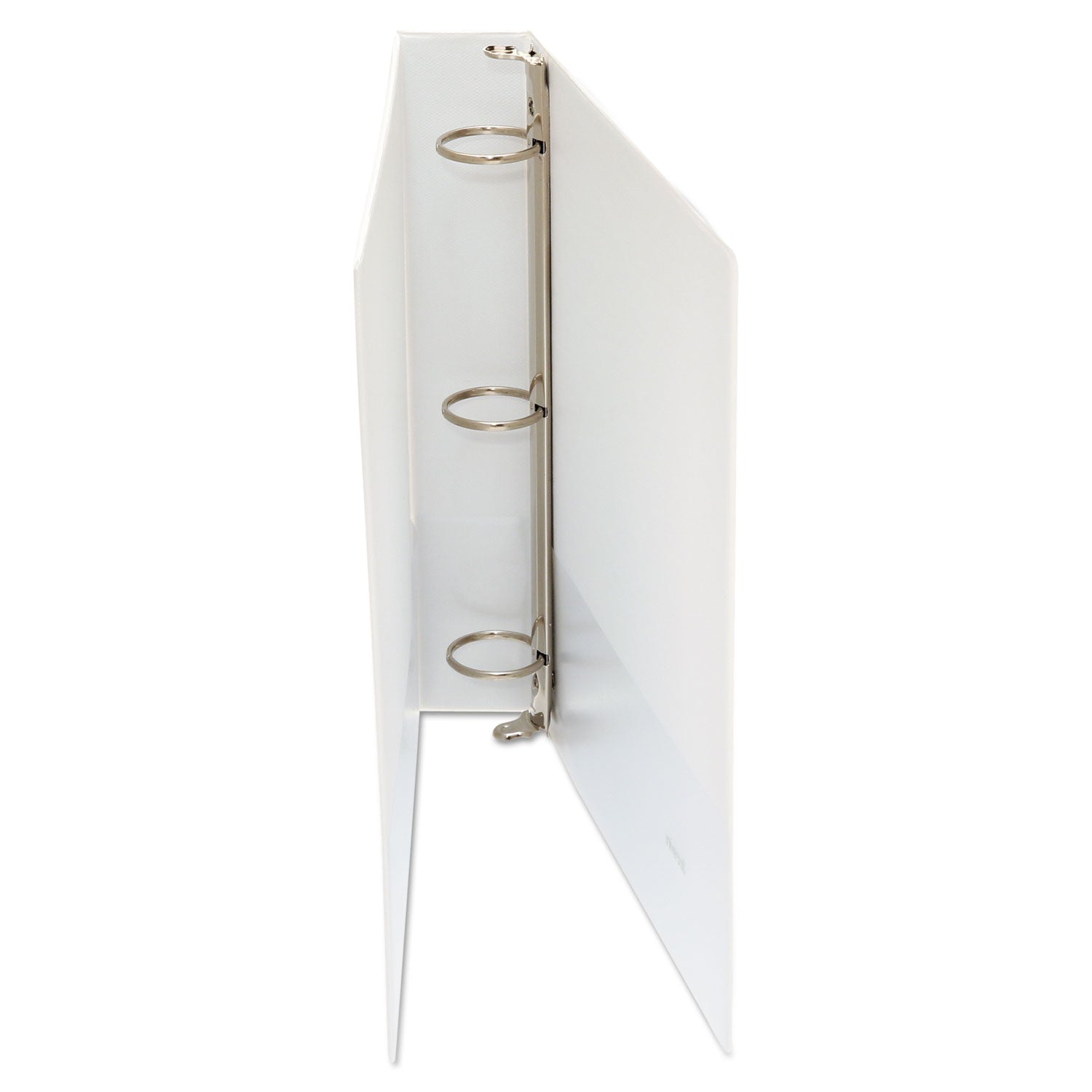 Universal® Economy Round Ring View Binder, 3 Rings, 1.5" Capacity, 11 X 8.5, White