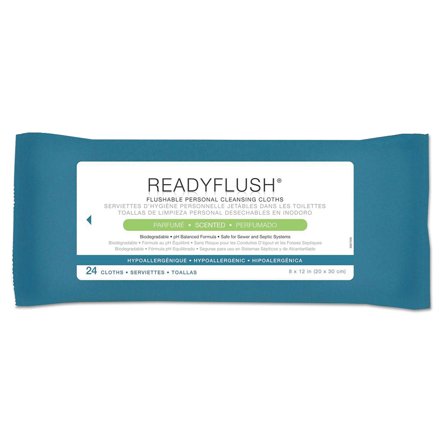 Medline ReadyFlush Biodegradable Flushable Wipes