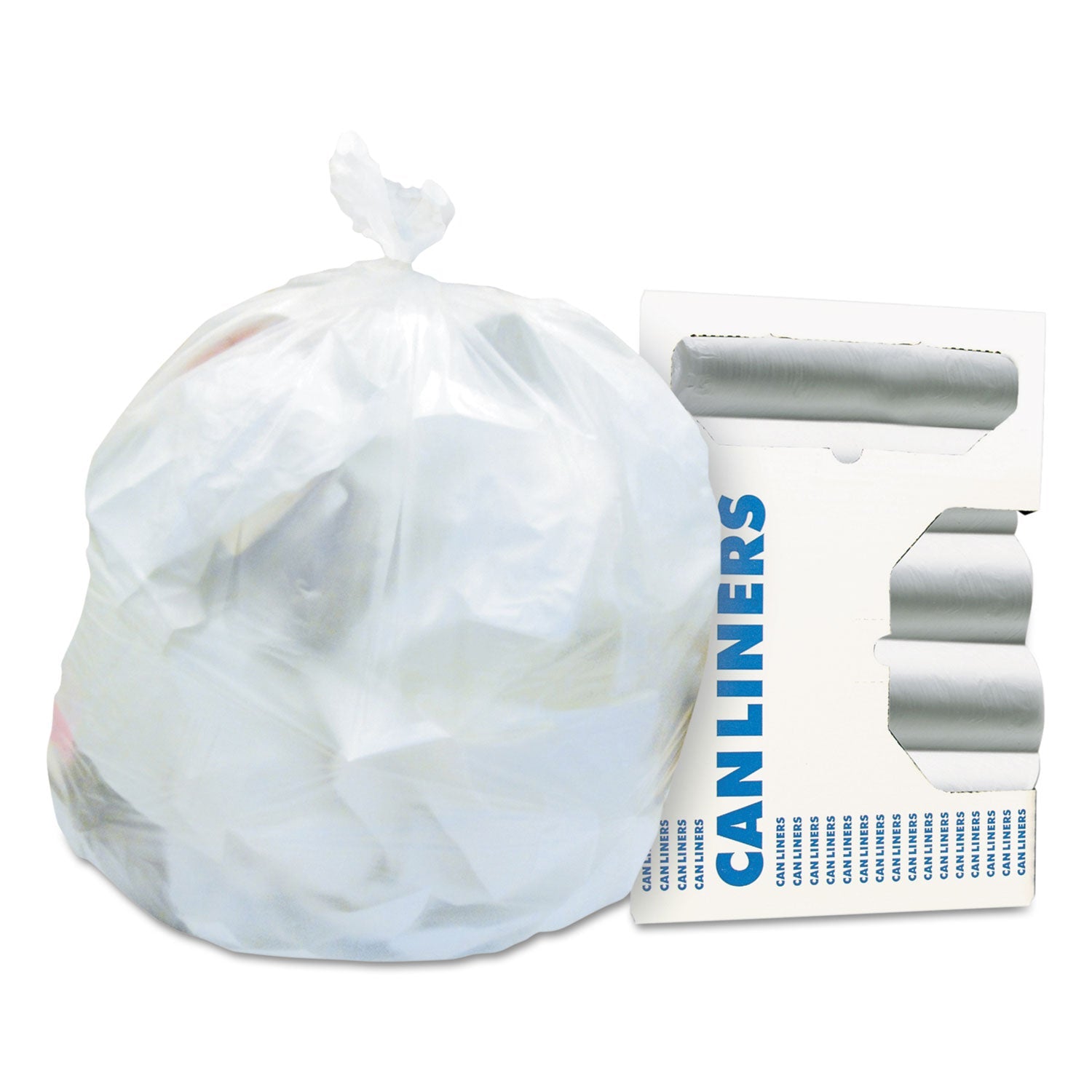 High-Density Waste Can Liners | 16 Gal Natural