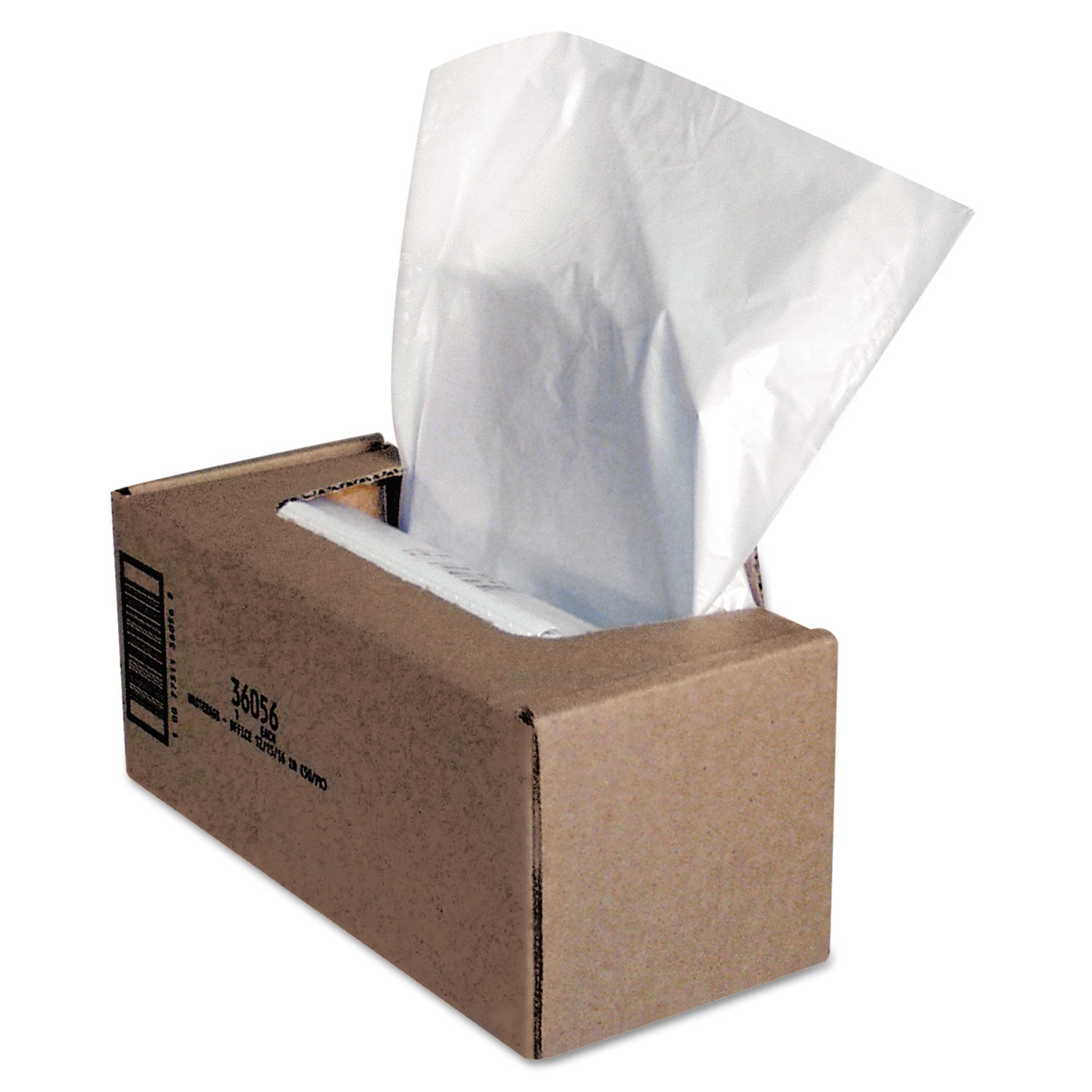 Fellowes® Shredder Waste Bags, 25 Gal Capacity, 50/carton