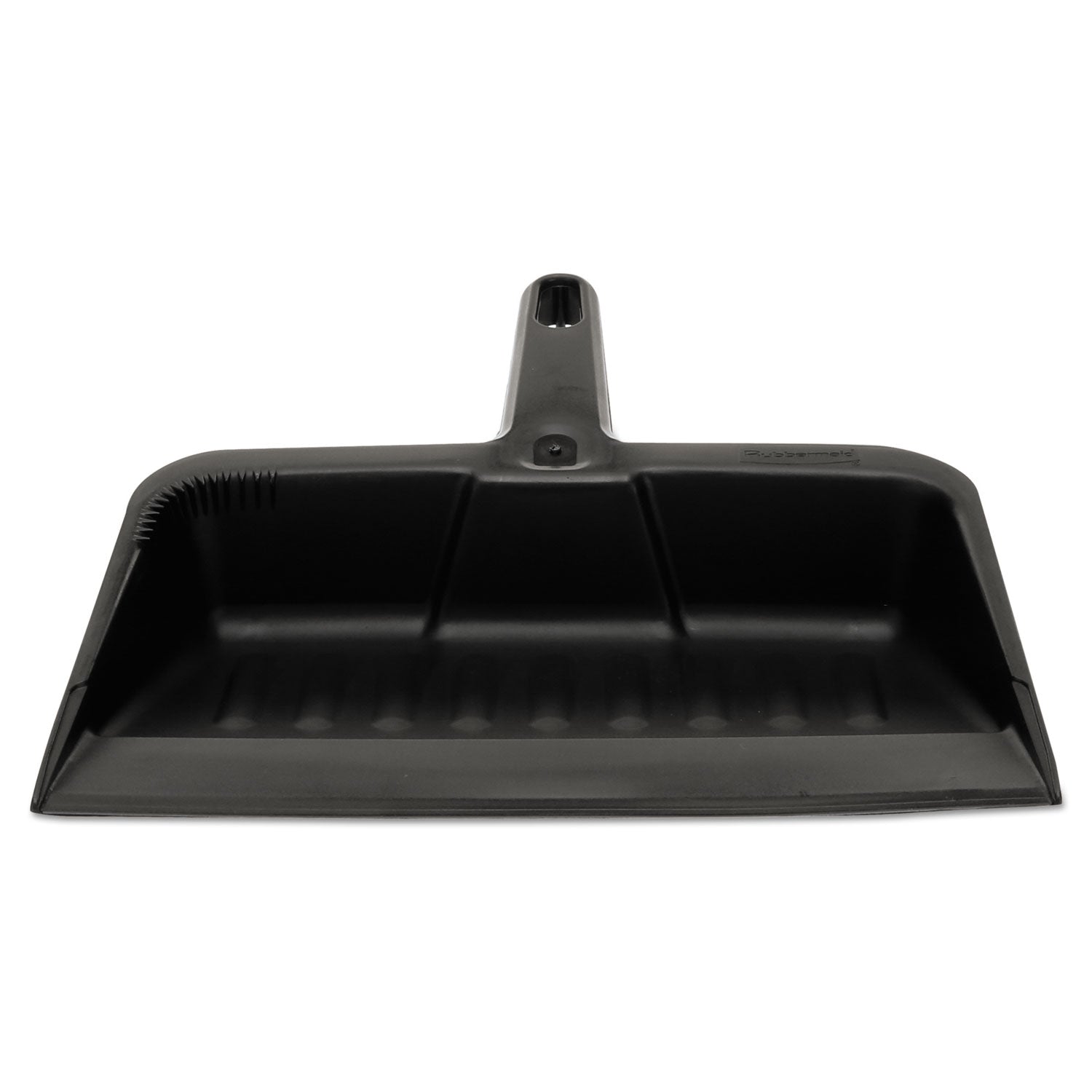 Rubbermaid® Commercial Heavy-Duty Dustpan, 8.25 X 12.25 , Polypropylene, Charcoal