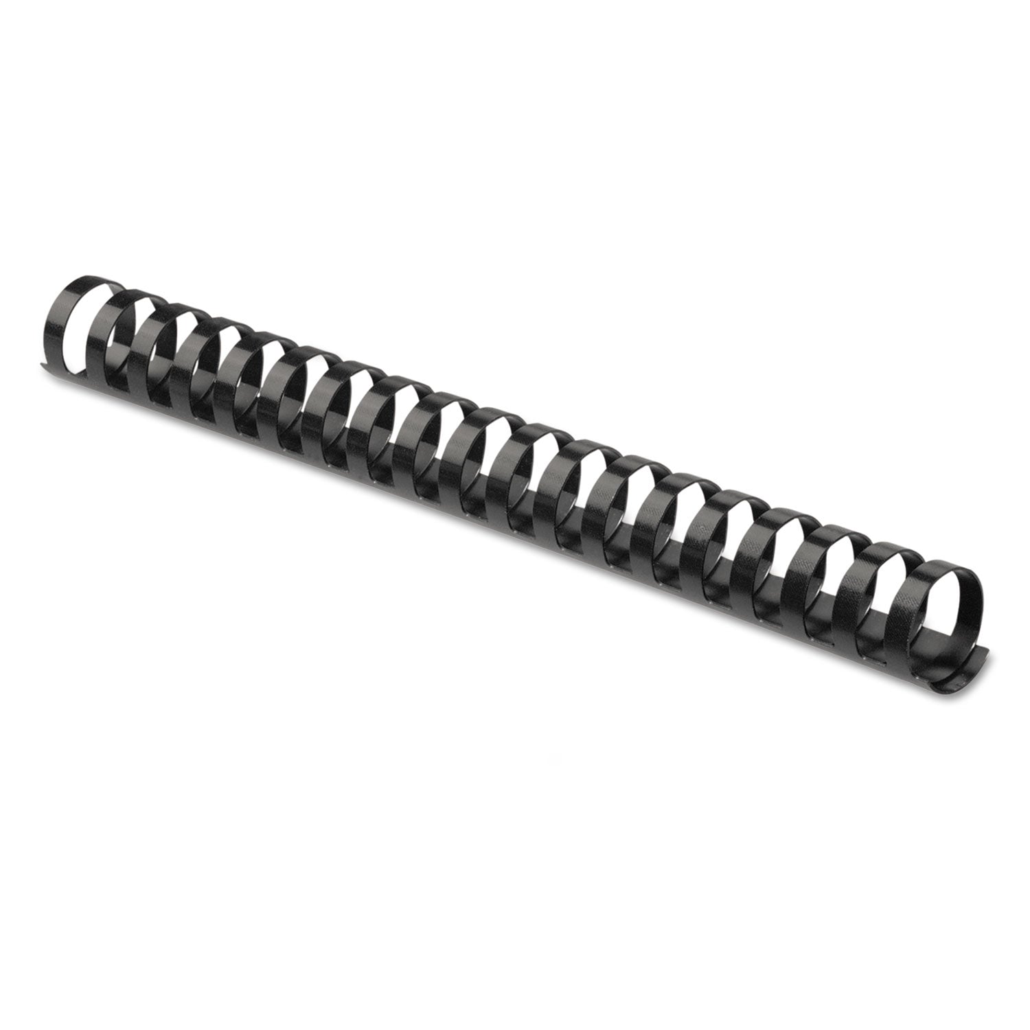 Fellowes® Plastic Comb Bindings, 1" Diameter, 200 Sheet Capacity, Black, 10/Pack