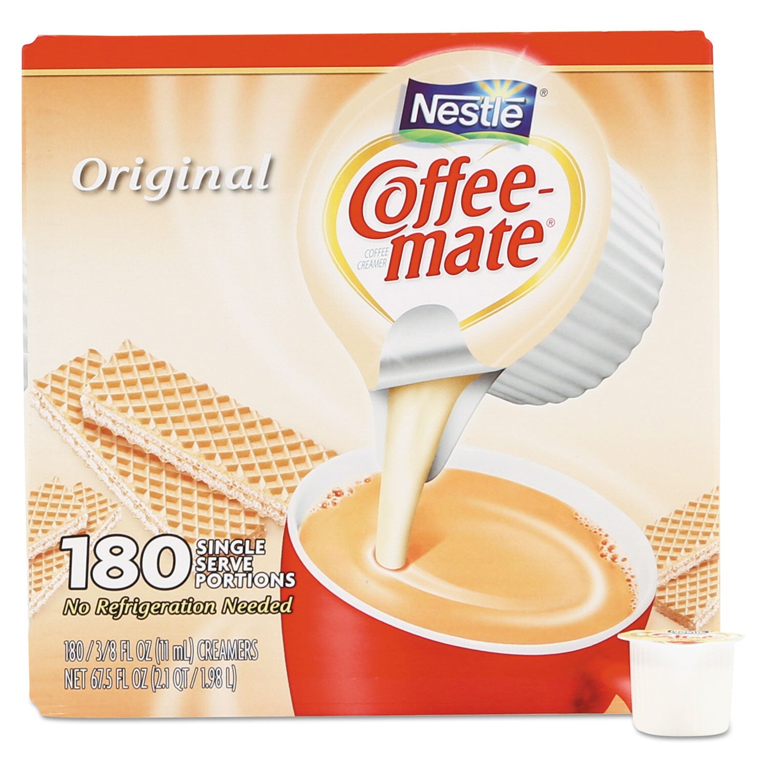 Liquid Coffee Creamer | Original, 180/Carton