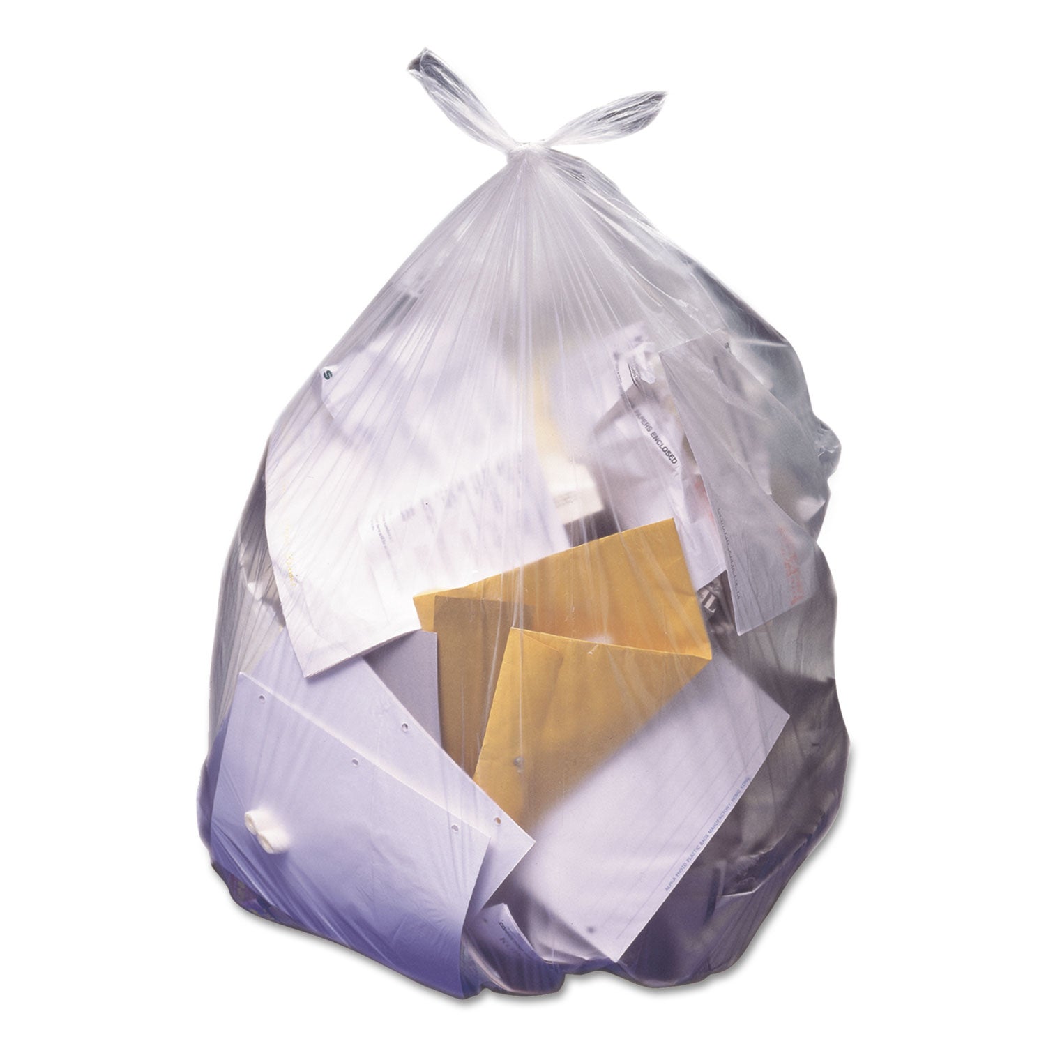 High-Density Waste Can Liners | 60 Gal, Natural