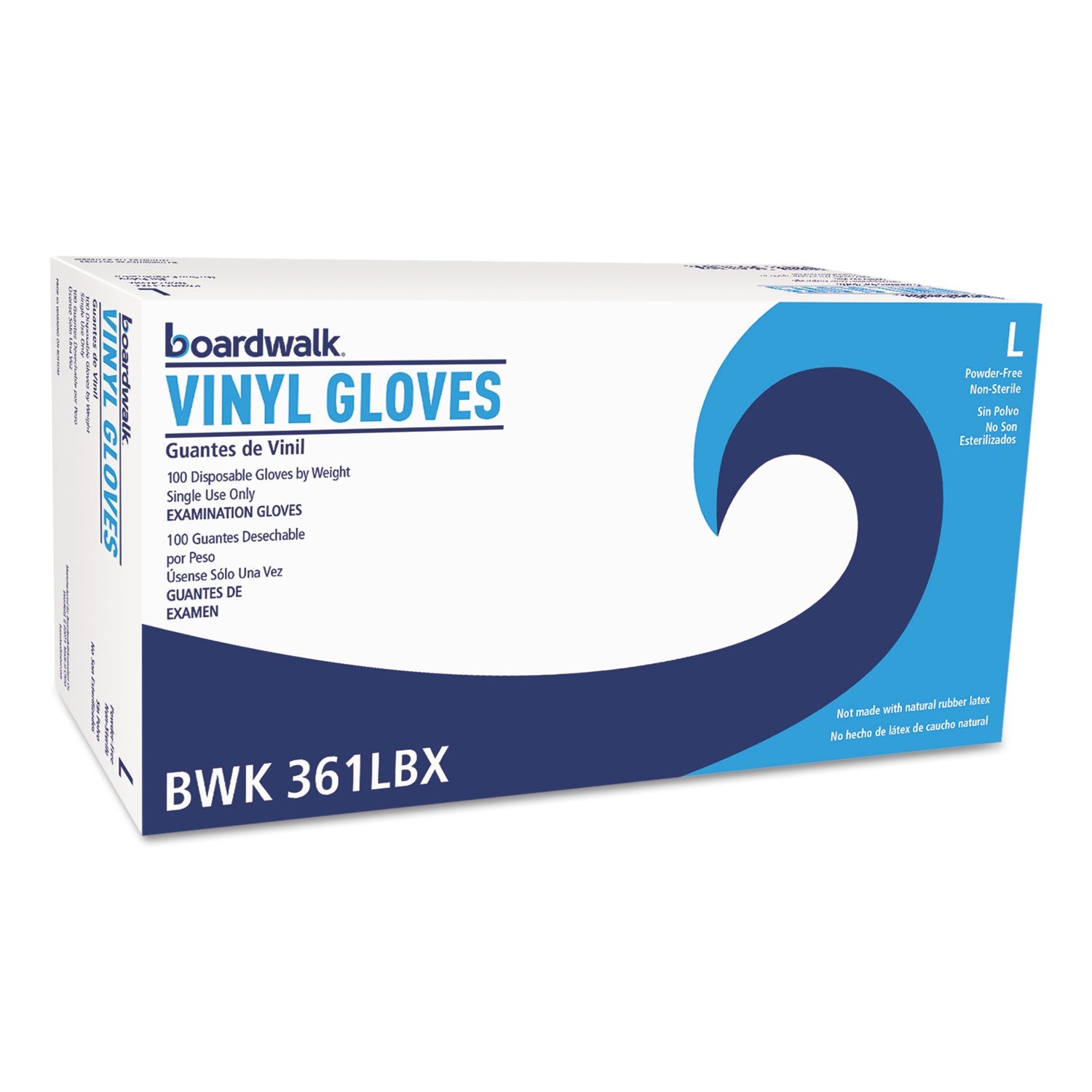 Exam Vinyl Gloves | Large Clear | 1000/Carton