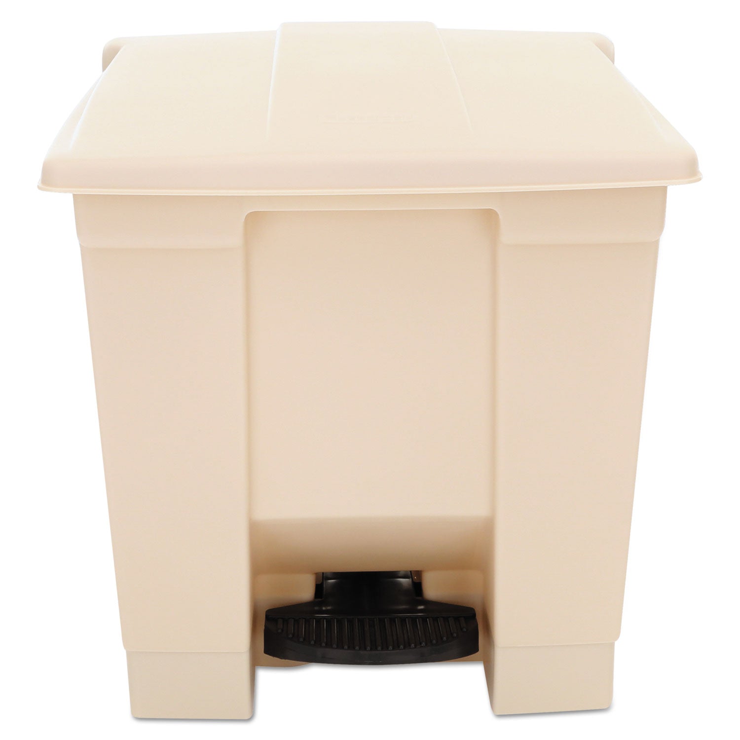 Indoor Utility Step-On Waste Can | 8 gal, Beige