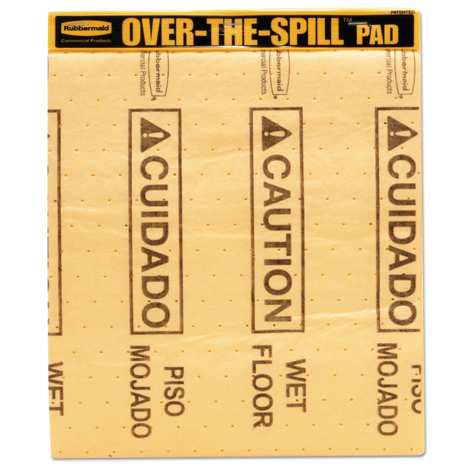 Rubbermaid® Commercial Over-The-Spill Pad Tablet, 12 oz, 16.5 x 14, 22/Pack