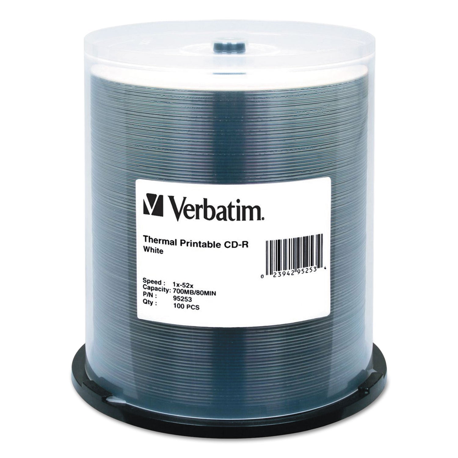 Printable Recordable Disc | CD-R | 100/pack