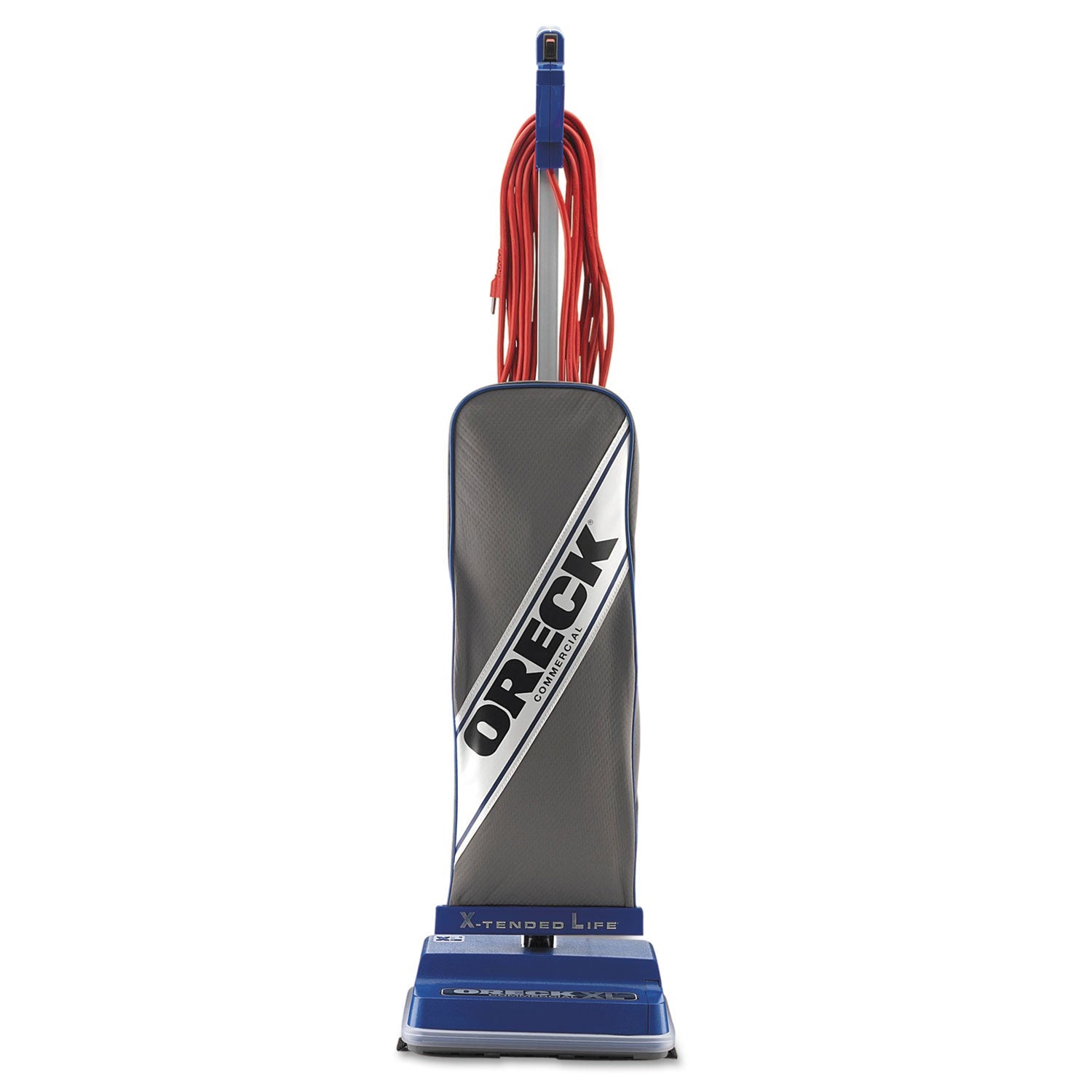 Oreck Commercial XL Upright Vacuum | Gray/Blue