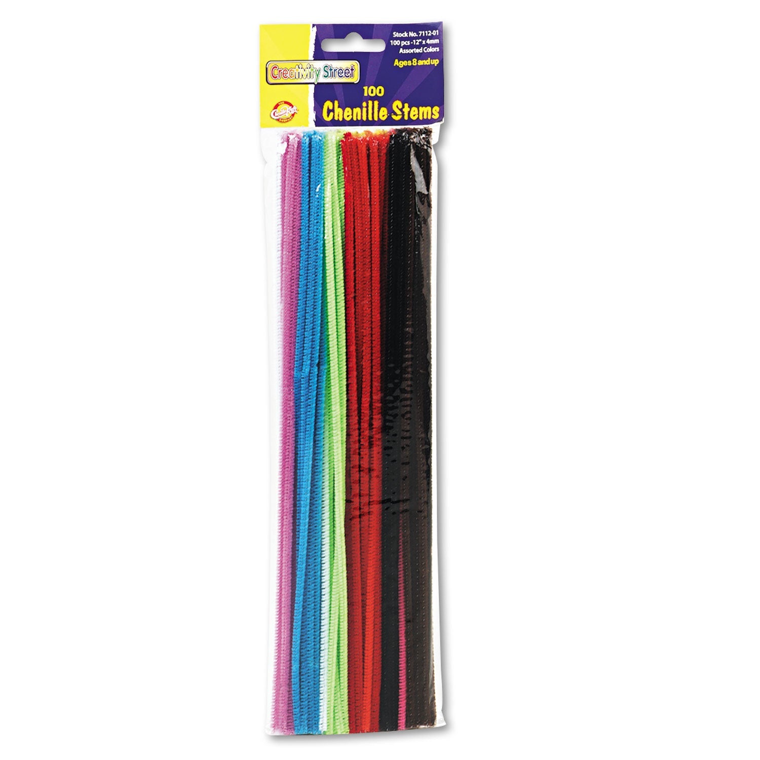 Polyester Craft Stems | 12" Assorted | 100/pack