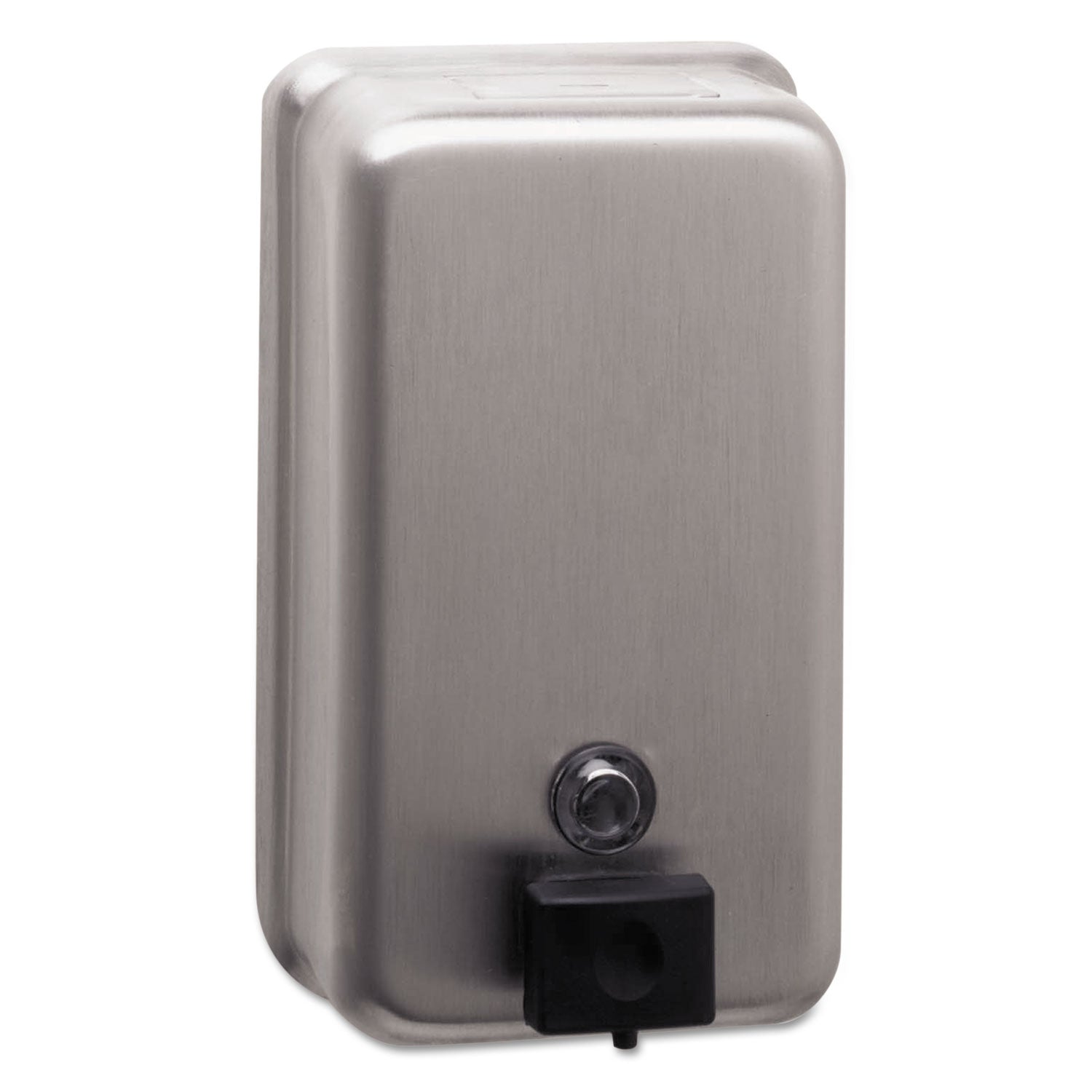 Bobrick Classicseries Surface-Mounted Soap Dispenser, 40 Oz, 4.75 X 3.5 X 8.13, Stainless Steel