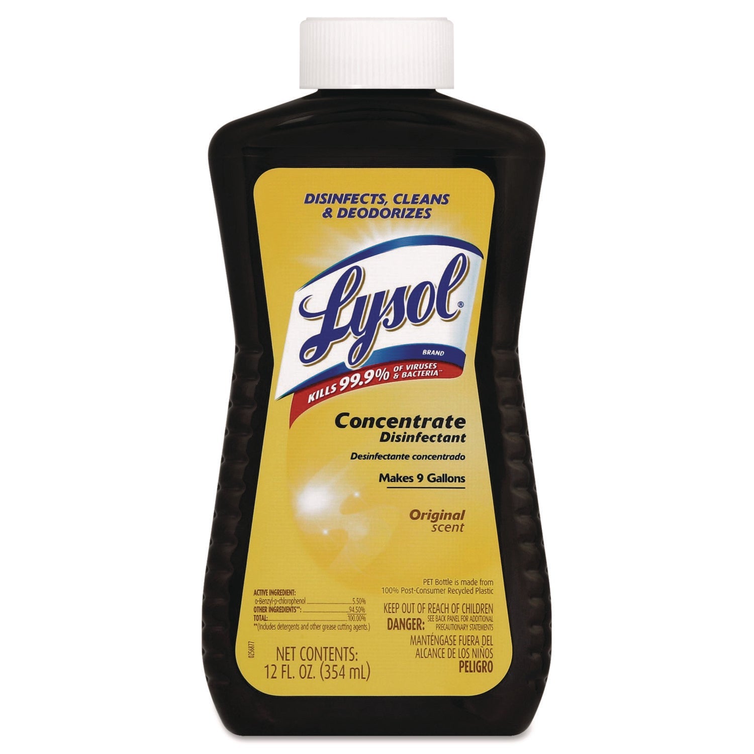 LYSOL® Brand Concentrate Disinfectant, 12 Oz Bottle, 6/carton