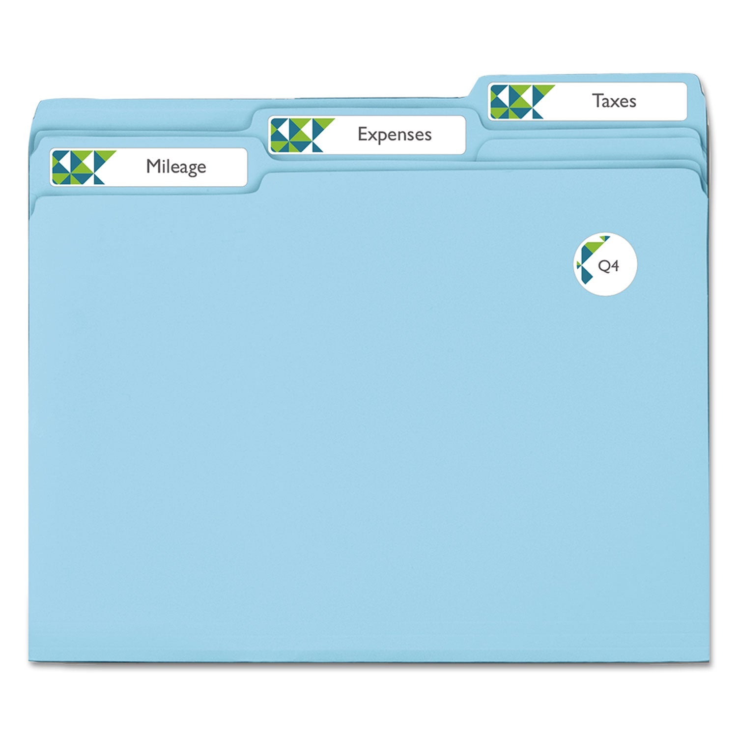 Avery® Permanent Trueblock File Folder Labels With Sure Feed Technology, 0.66 X 3.44, White, 30/sheet, 25 Sheets/pack