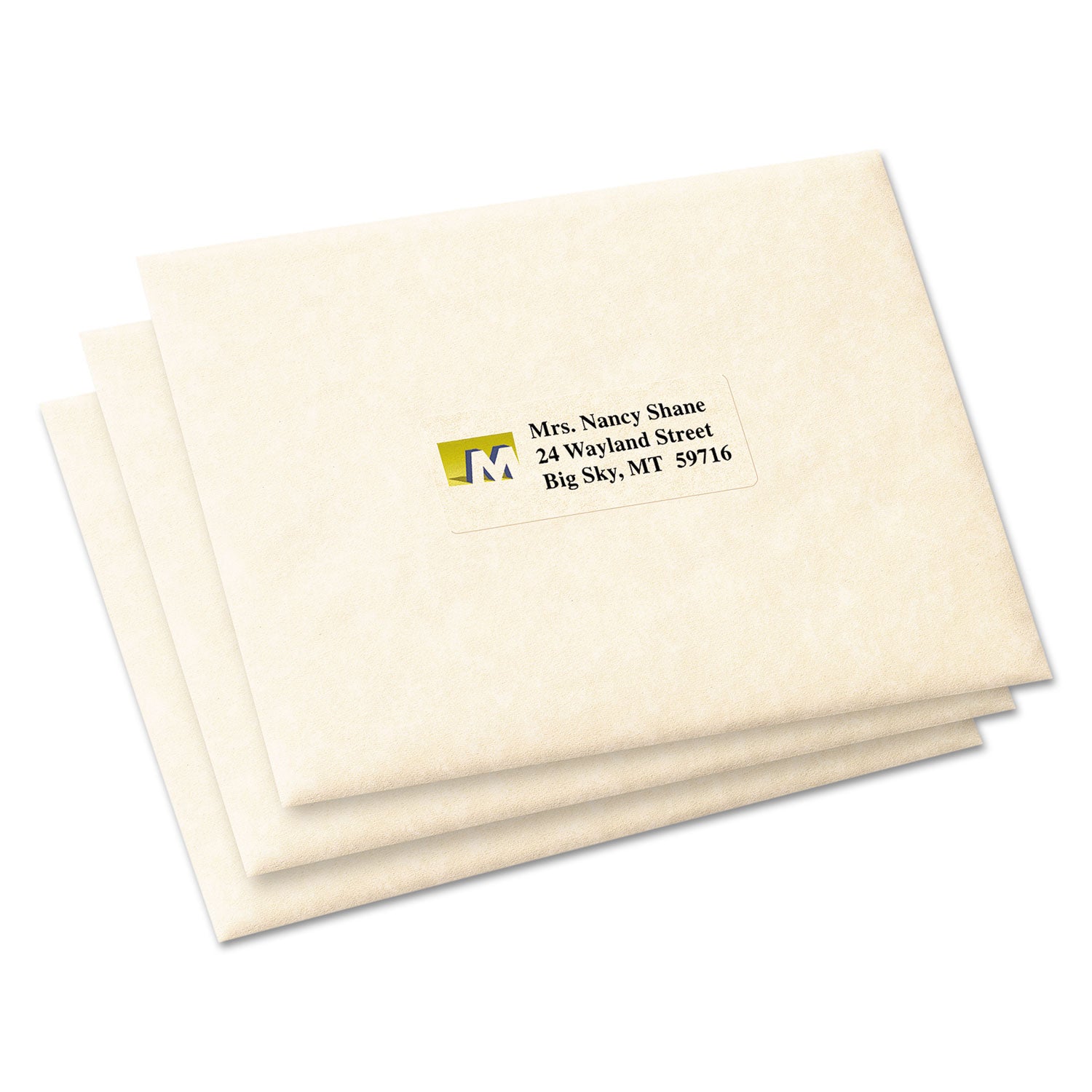 Avery® Matte Clear Easy Peel Mailing Labels W/ Sure Feed Technology, Inkjet Printers, 1 X 2.63, Clear, 30/sheet, 10 Sheets/pack