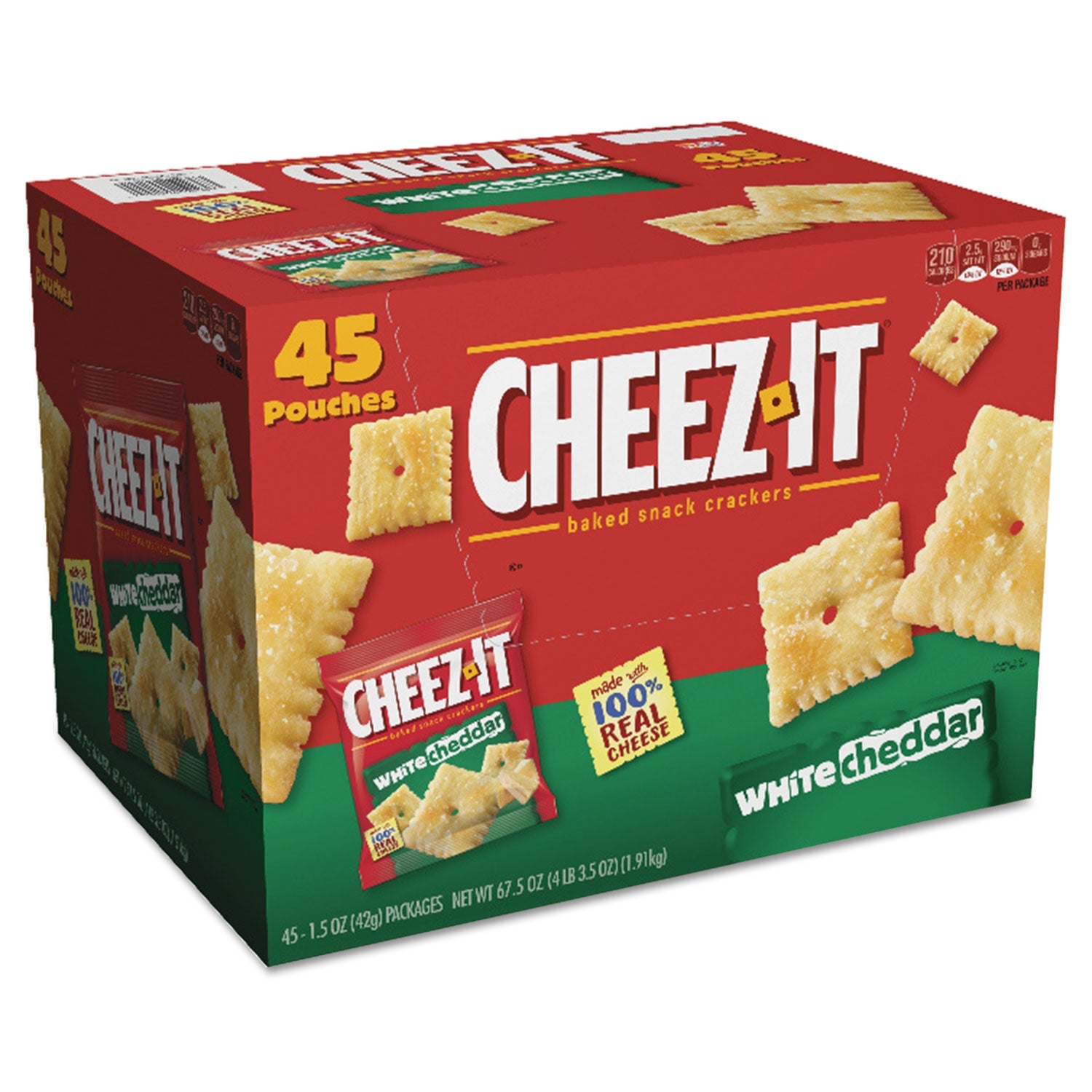 Cheez-It Crackers | White Cheddar, 45-ct
