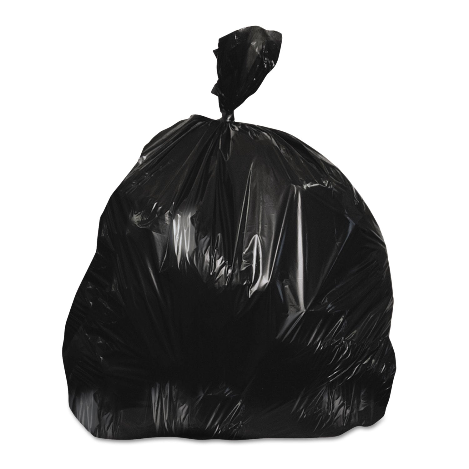 Linear Low-Density Can Liners | 10 Gal, Black