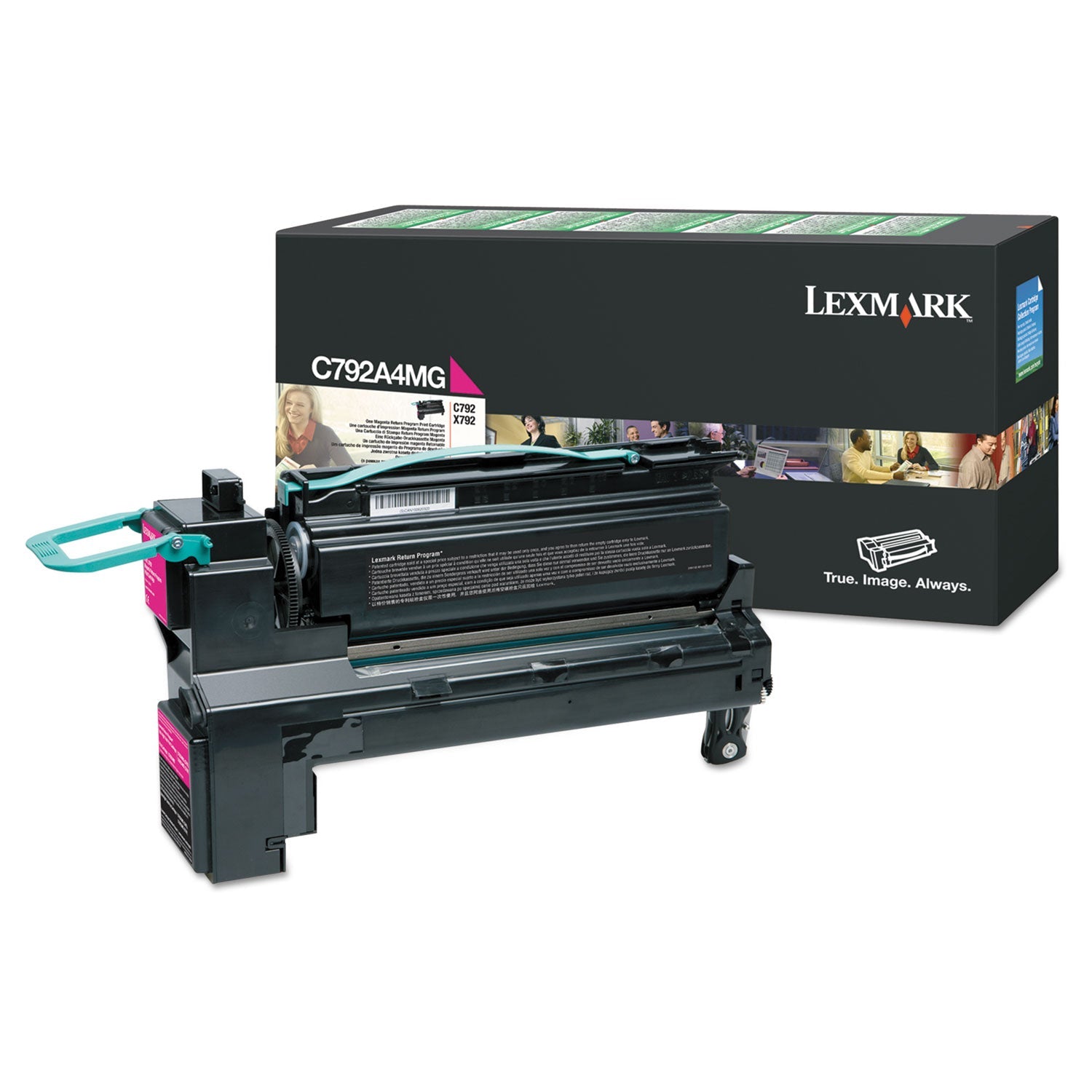 Lexmark C792a4mg Toner | Return Program, Magenta
